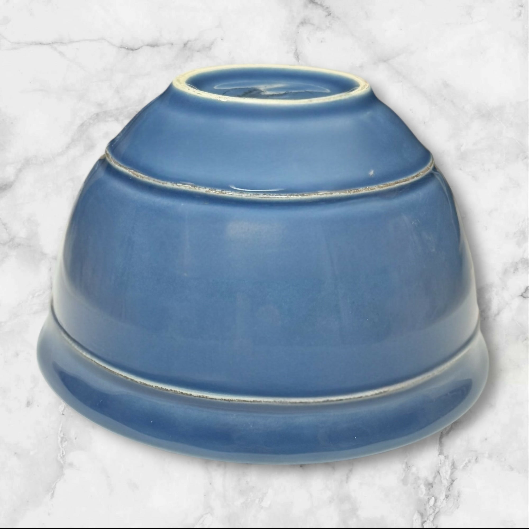 Pottery Barn Cambria Blue Stoneware Bowls | Set of 5 | Excellent Condition