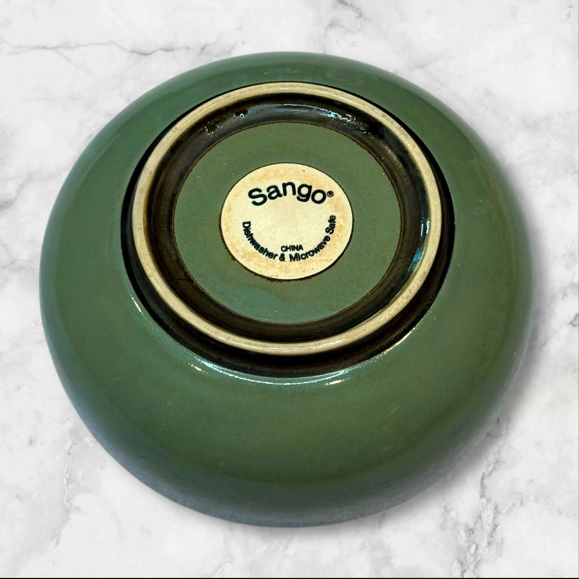 Sango Concepts Avocado Soup/Cereal Bowls | Set of 6 | Good Condition