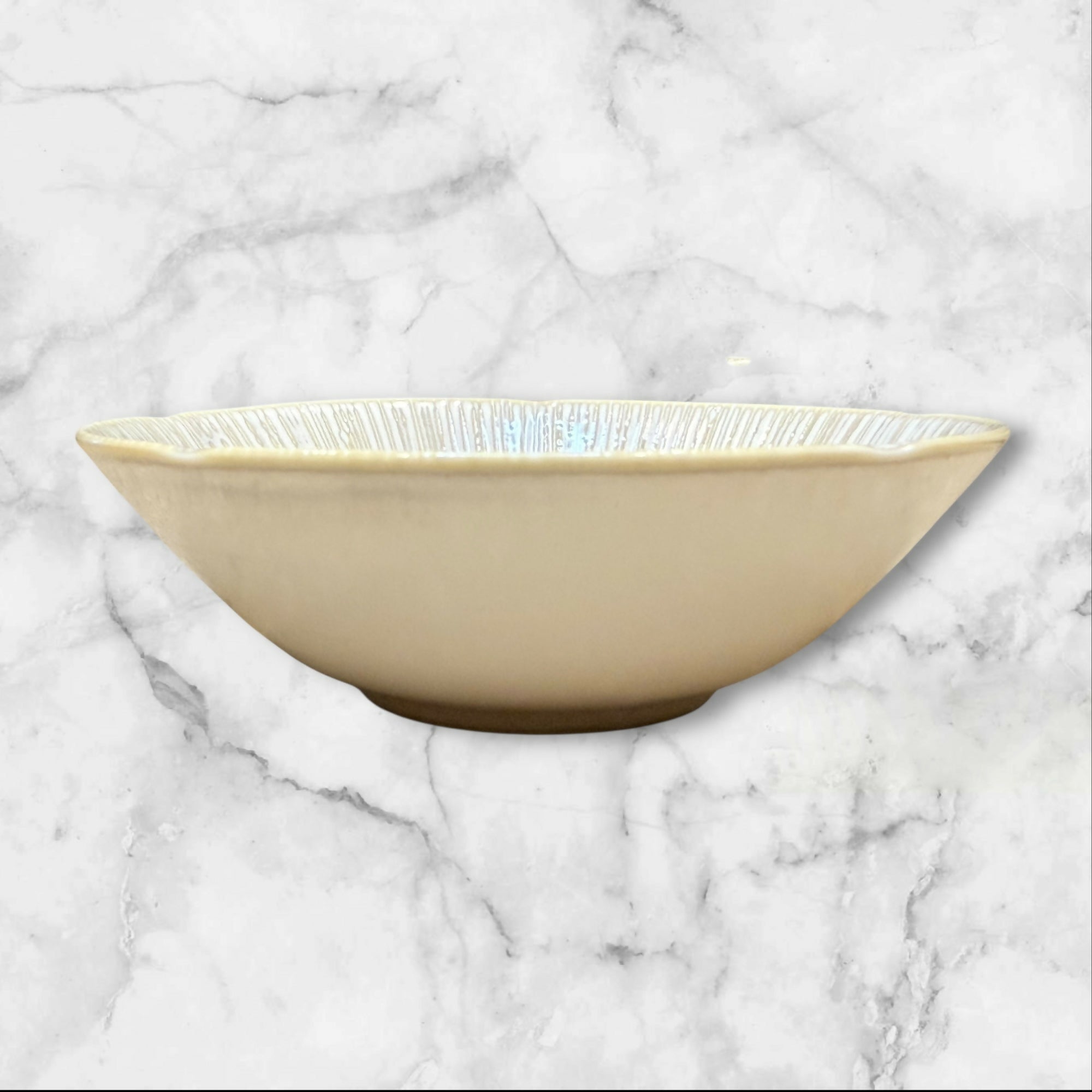 Anthropologie Joyce Bowls | Set of 3 | Wax-Resist Glaze | Excellent Condition