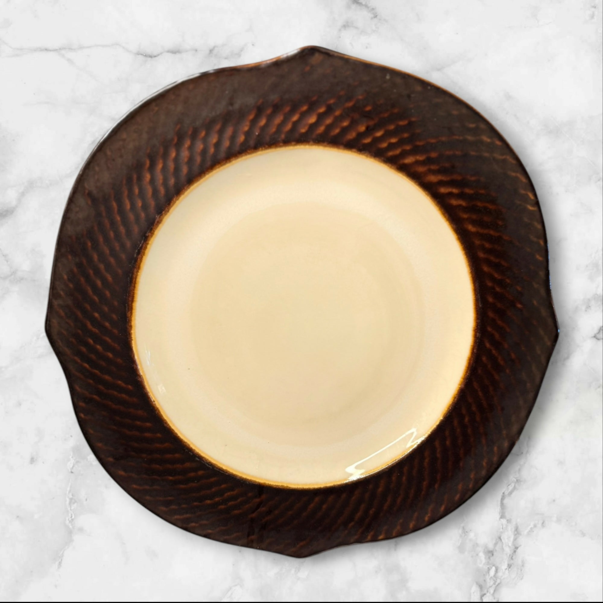 Pier 1 Metallic Bronze Dinner Plates | Set of 6 | Great Condition