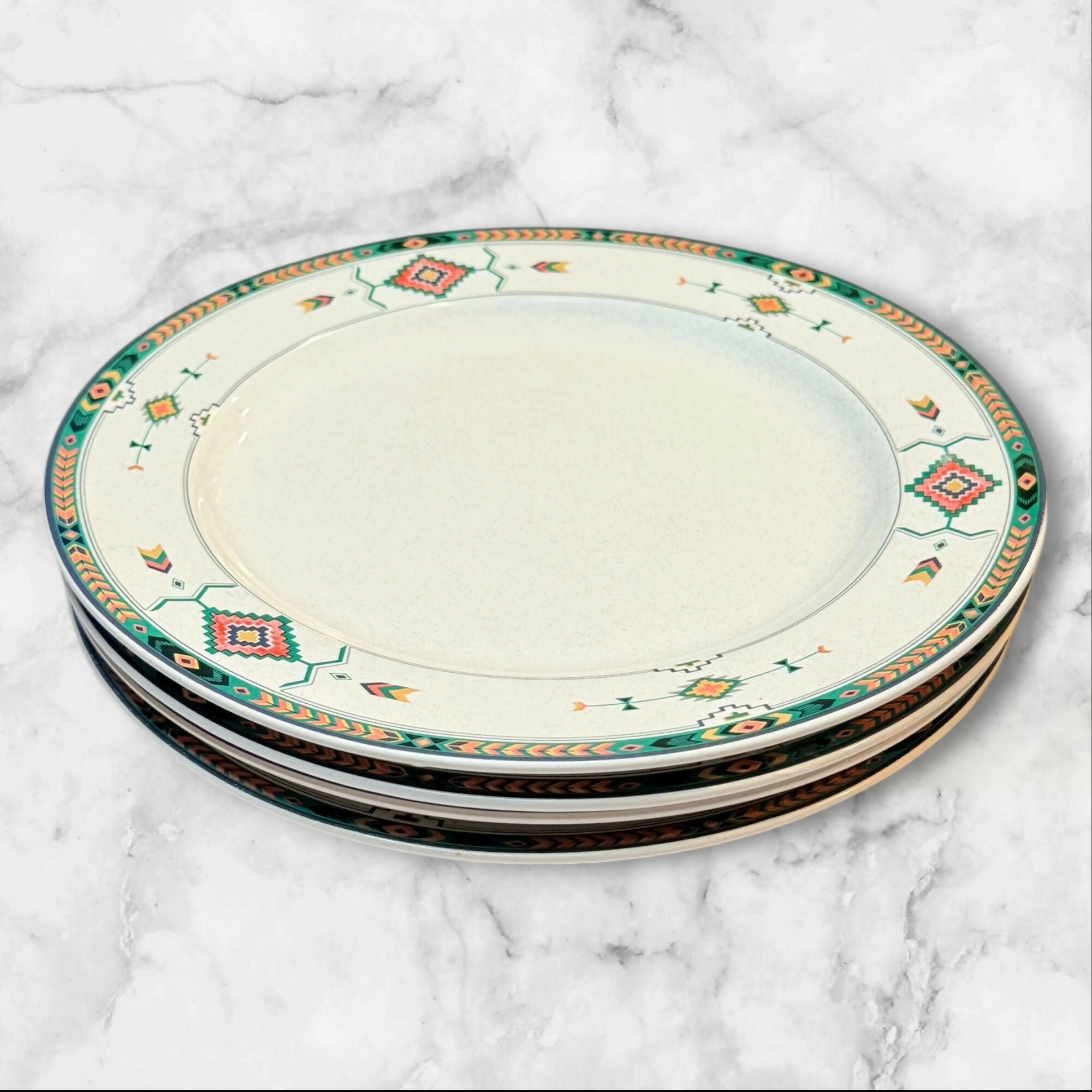 Studio Nova Adirondack Dinner Plates Set of 4 | 11” | Excellent Condition