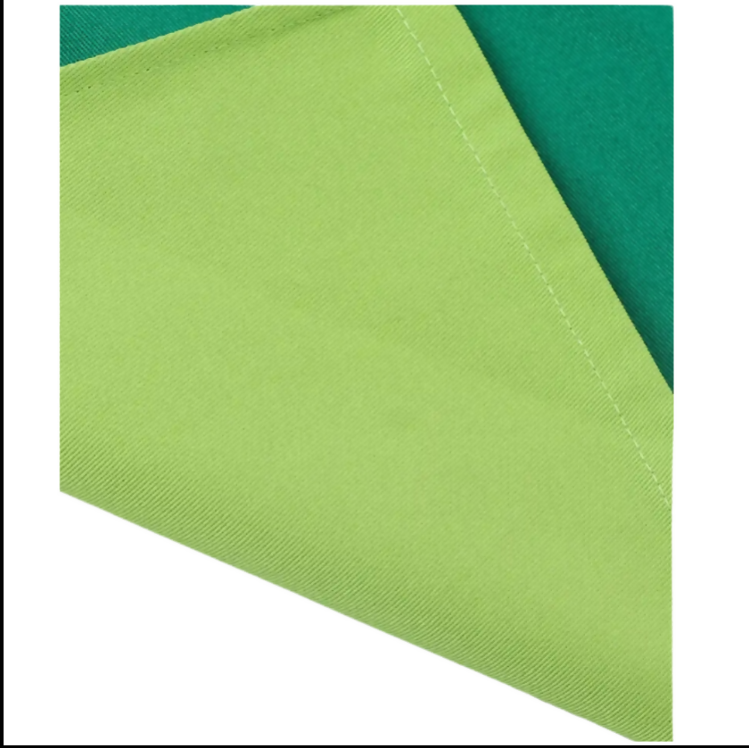 Anypron Double Green Cooking Apron for Men Women Chef Cafe Workwear