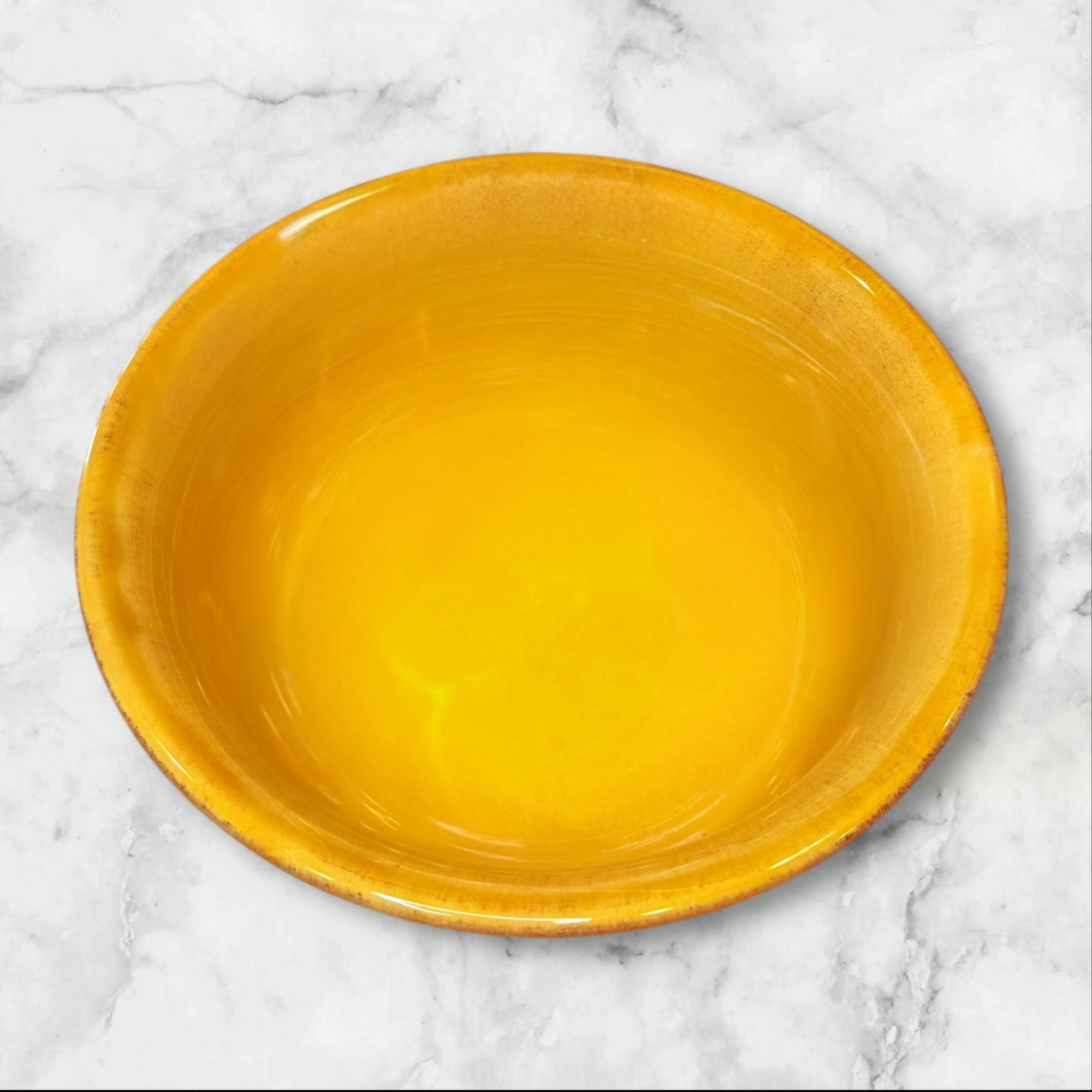 Pier 1 Toscana Gold Vegetable Bowl Italy | 8 Inch | Discontinued | Great