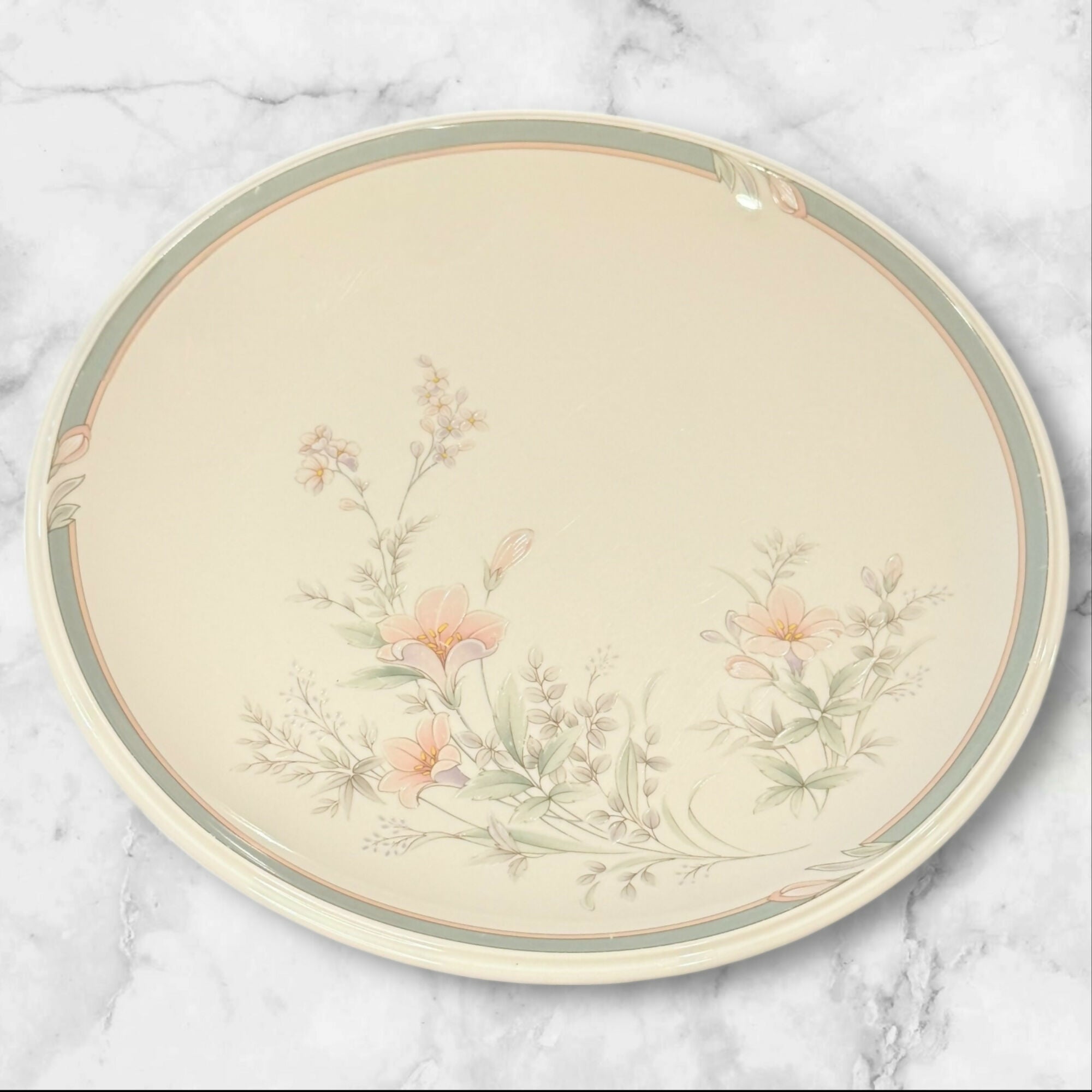 Noritake Deerfield Floral Dinner Plates | Set of 4 | Great Condition