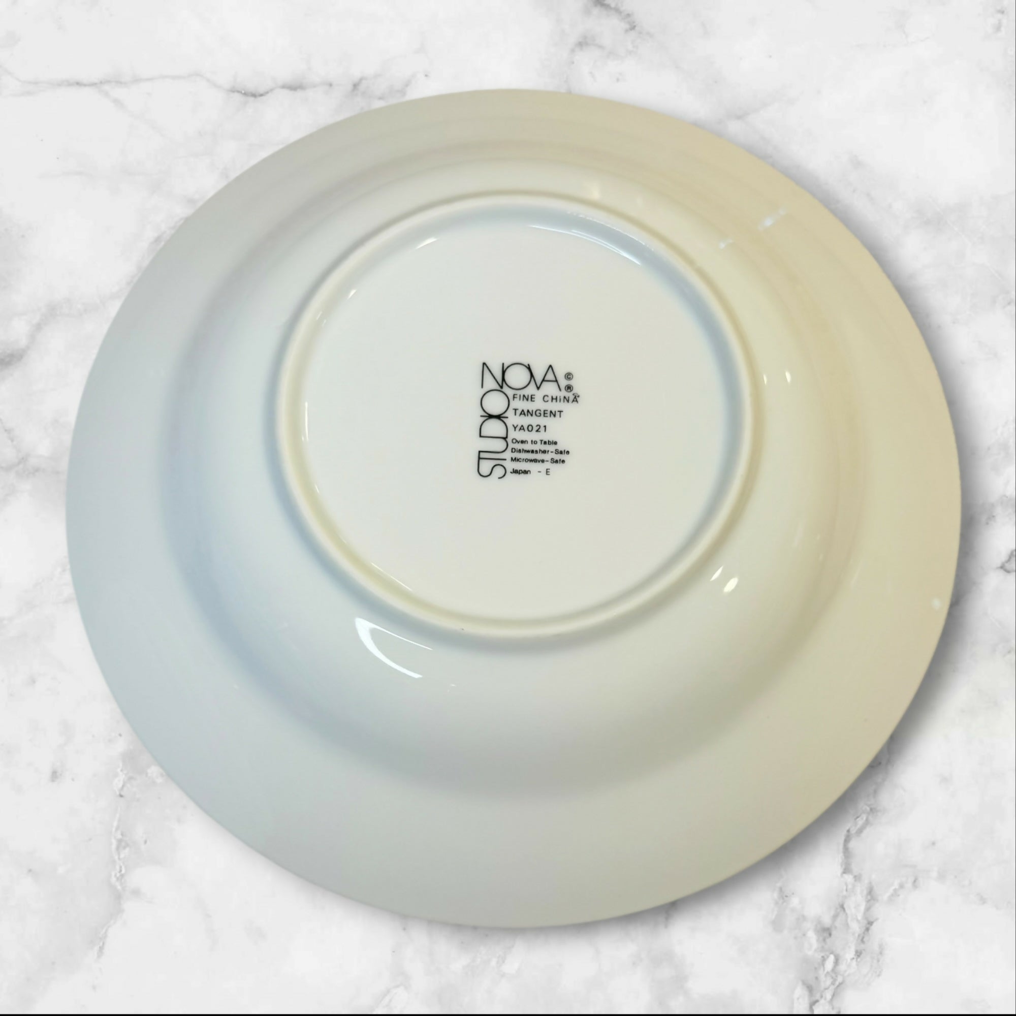 Studio Nova Tangent Black Blue Rim Soup Bowls | Set of 4 | Excellent Condition