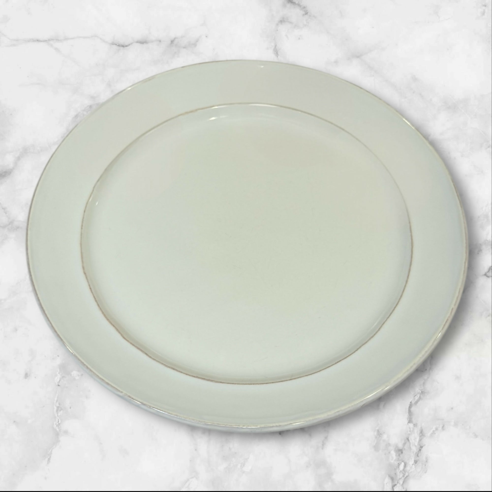Pottery Barn Cambria Stone White Salad Plates | Set of 4 | Great Condition