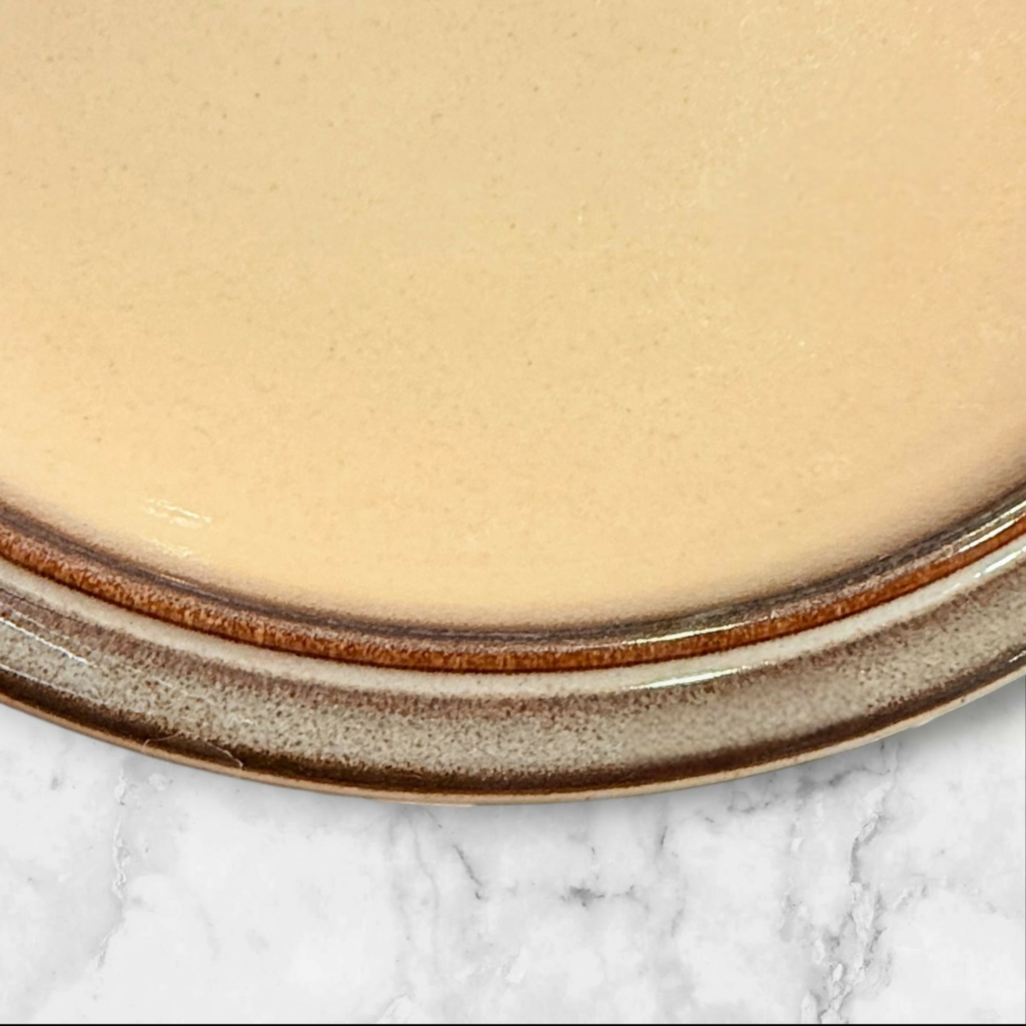 Denby Langley Sonnet Dinner Plates England Set of 3 | Excellent Condition