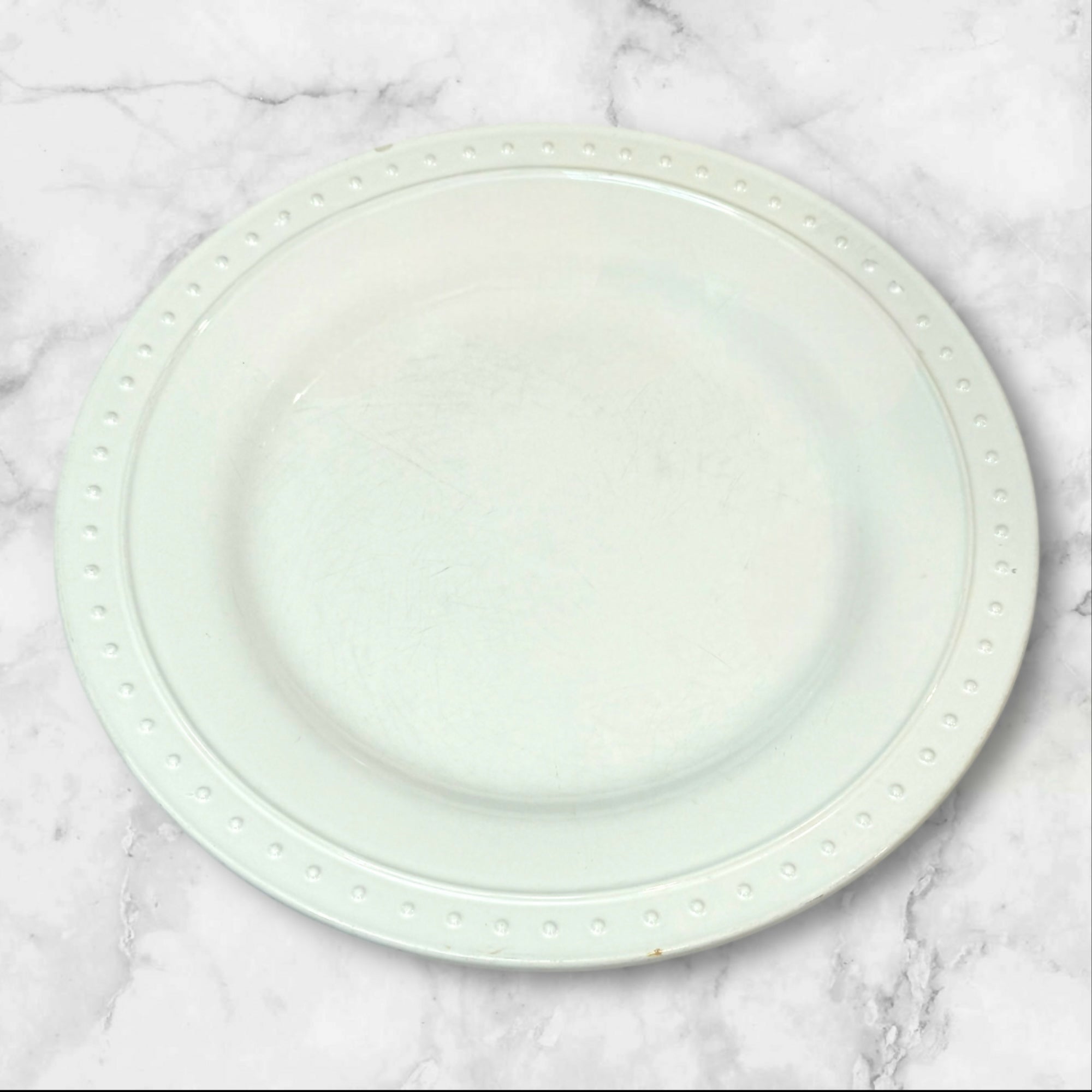World Market Nantucket Dinner Plates | Set of 6 | Good Condition