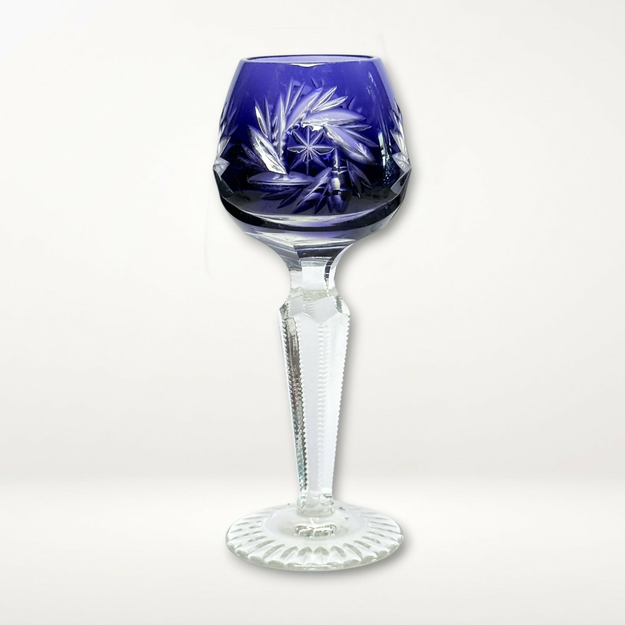 Dresden Cristalica Nachtmann Cut Crystal Cordial Glasses | Set of 3