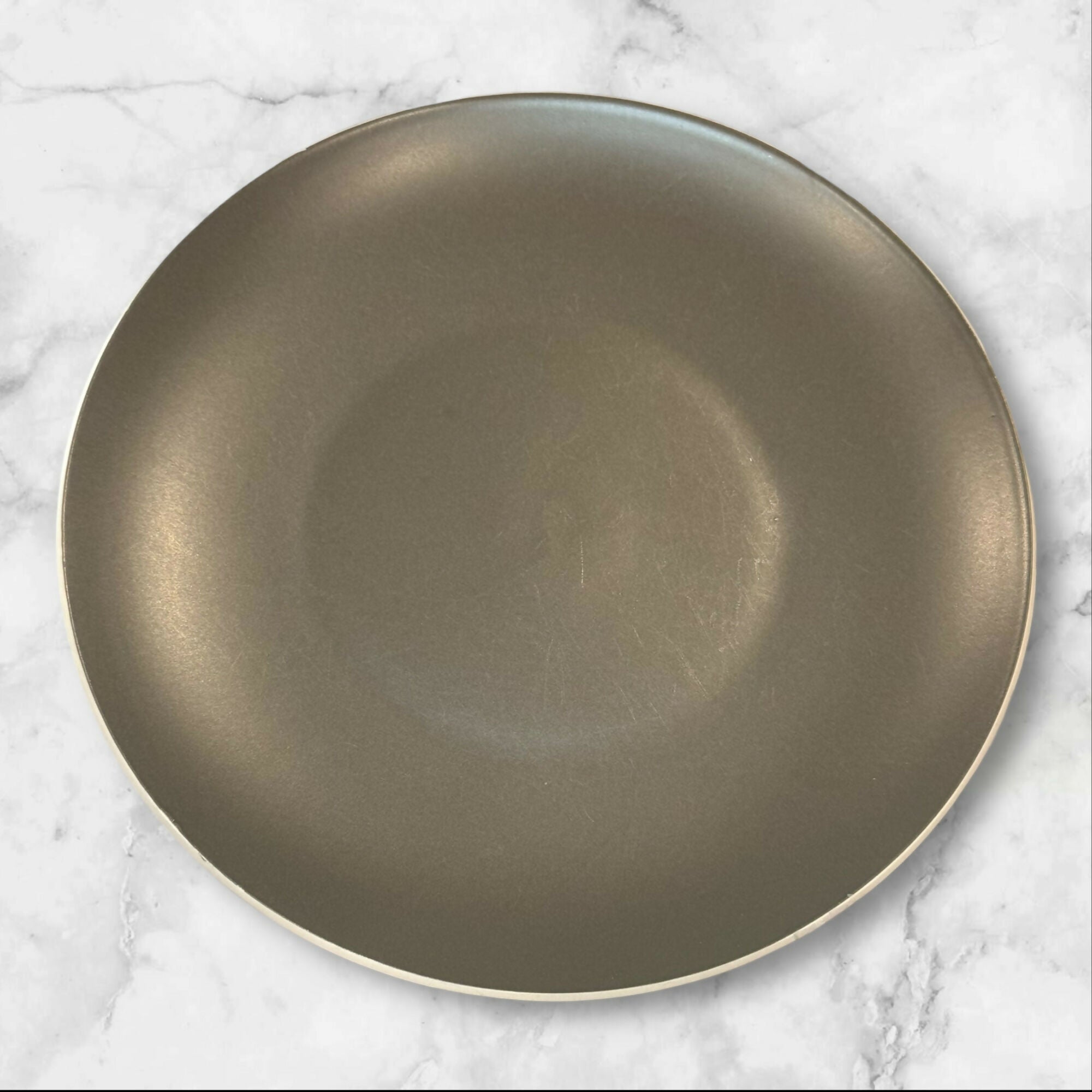 Vera Wang Naturals Graphite Dinner Plates | Set of 5 | Good Condition