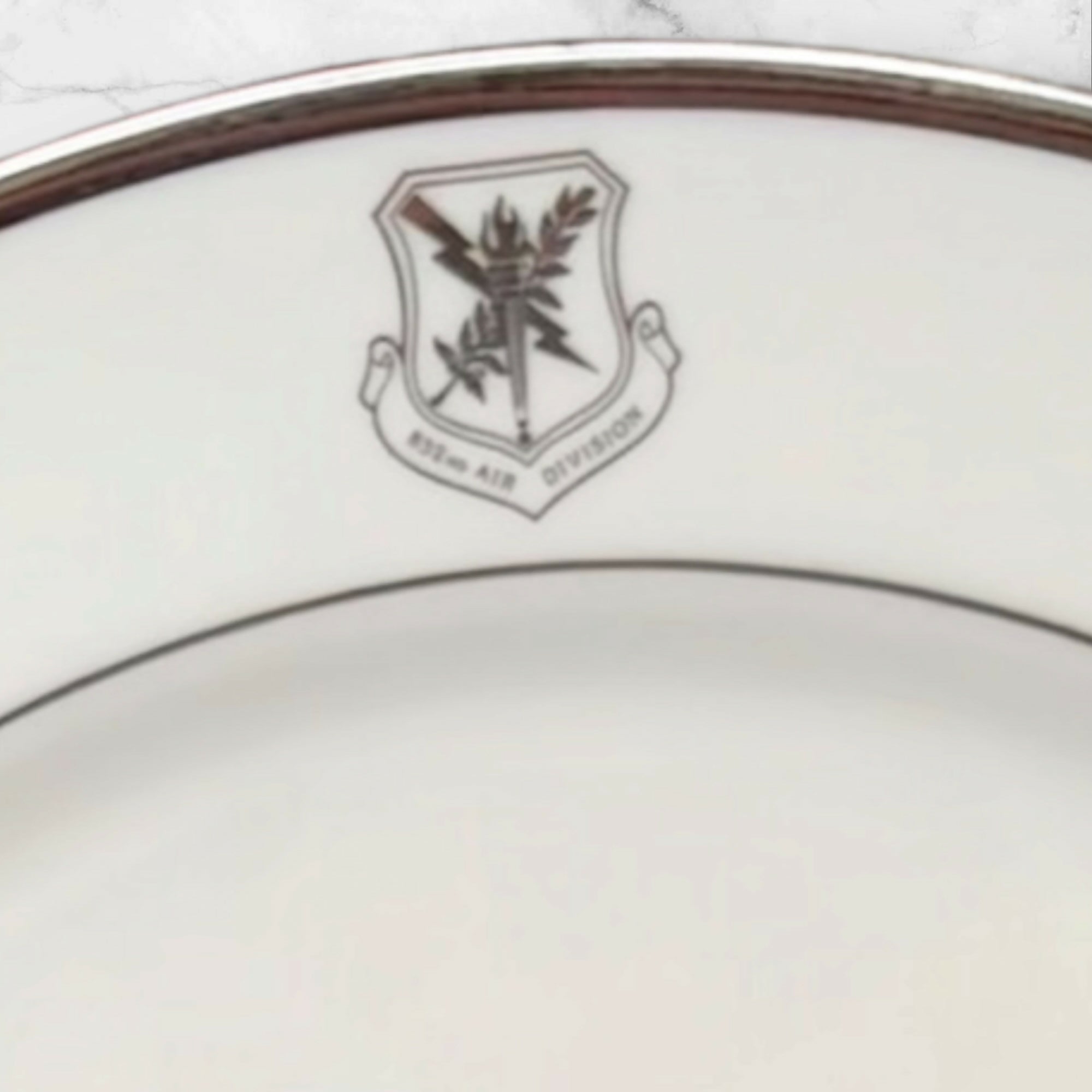 Pickard 832nd Air Division Military Dinner Plates | Set of 4 | Excellent
