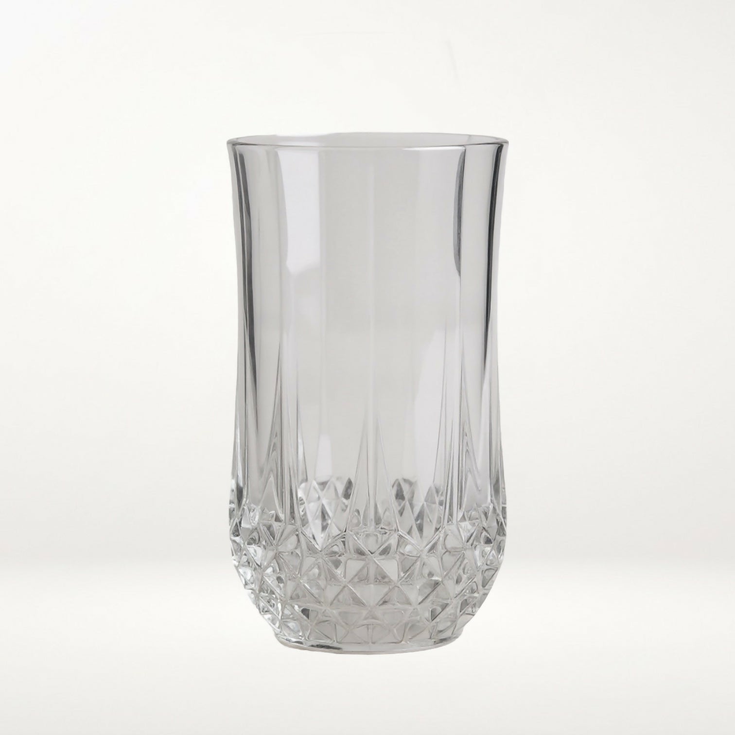 Cristal D’Arques Longchamp Clear Juice Glasses | Set of 2 | France | Excellent