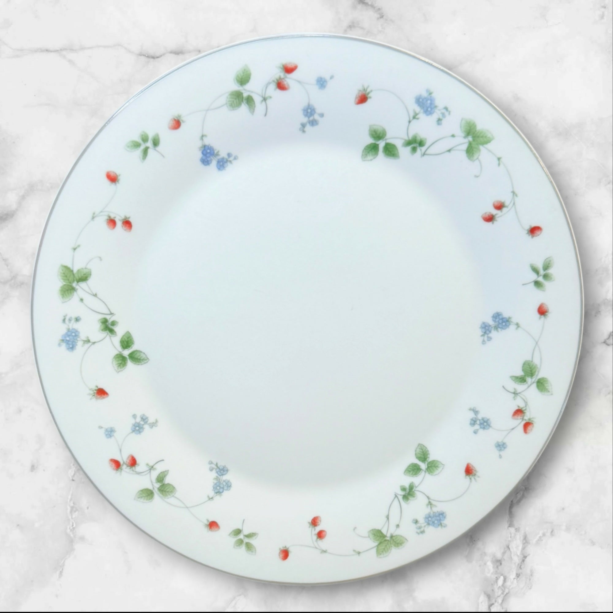 Royal Doulton Strawberry Fayre Pink Salad Plates | Set of 4 | Gently Used