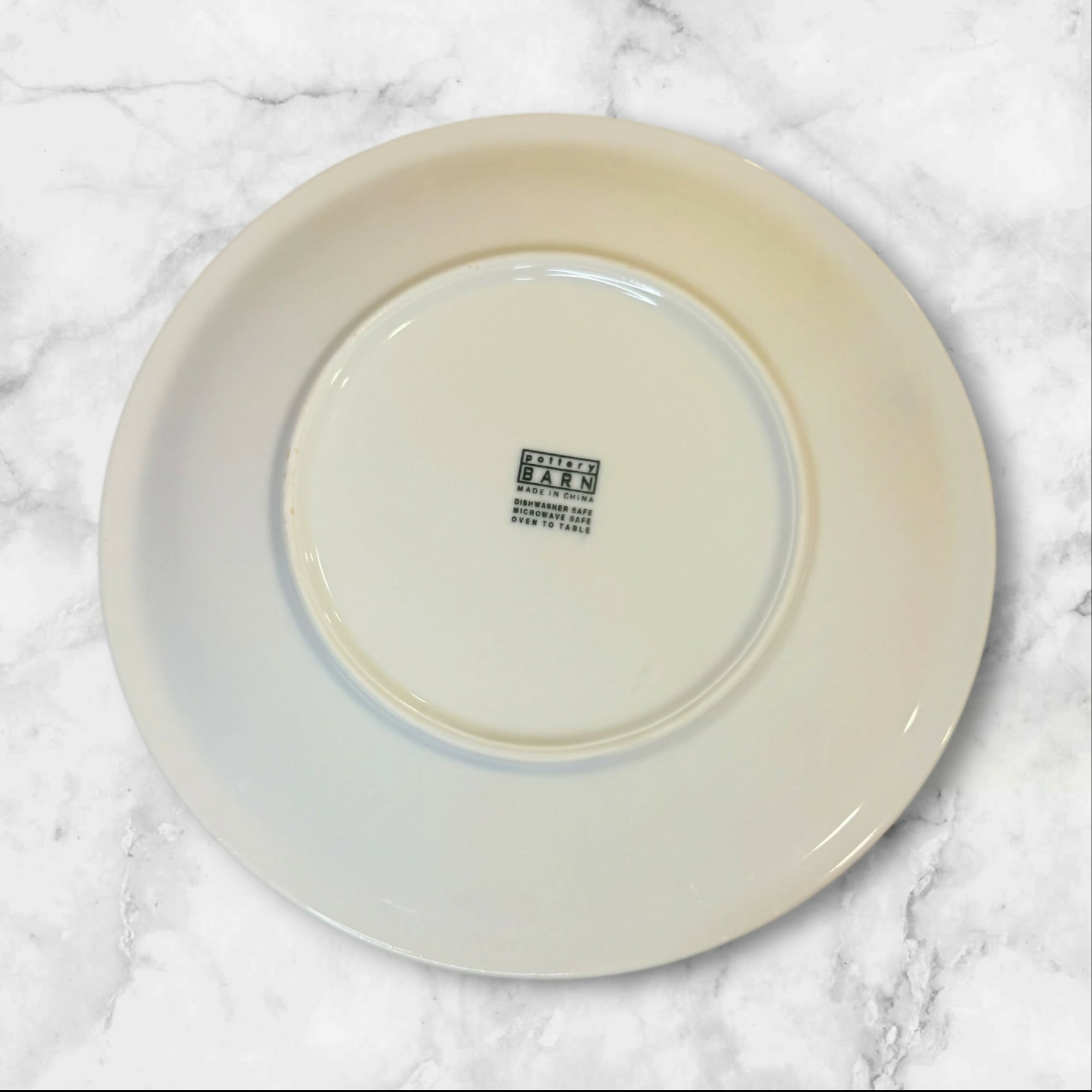 Pottery Barn Du Jour White Dinnerware Set | 8 Pc | Great Condition