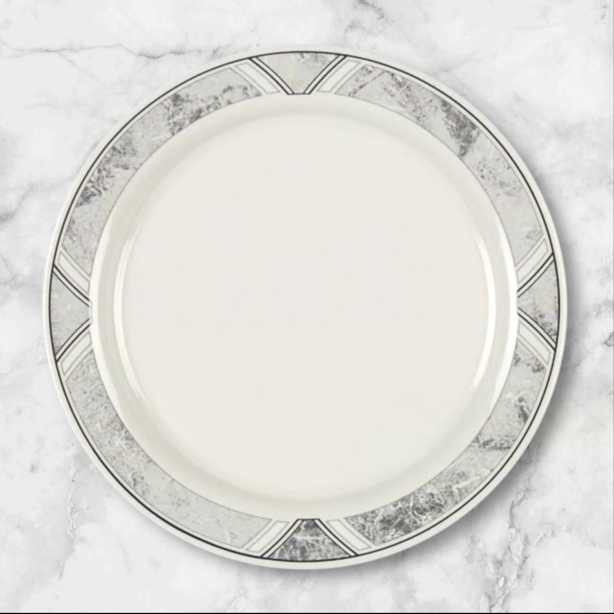 Lenox Natural Accent Granite Dinner Plates | Set of 4 | Excellent Condition