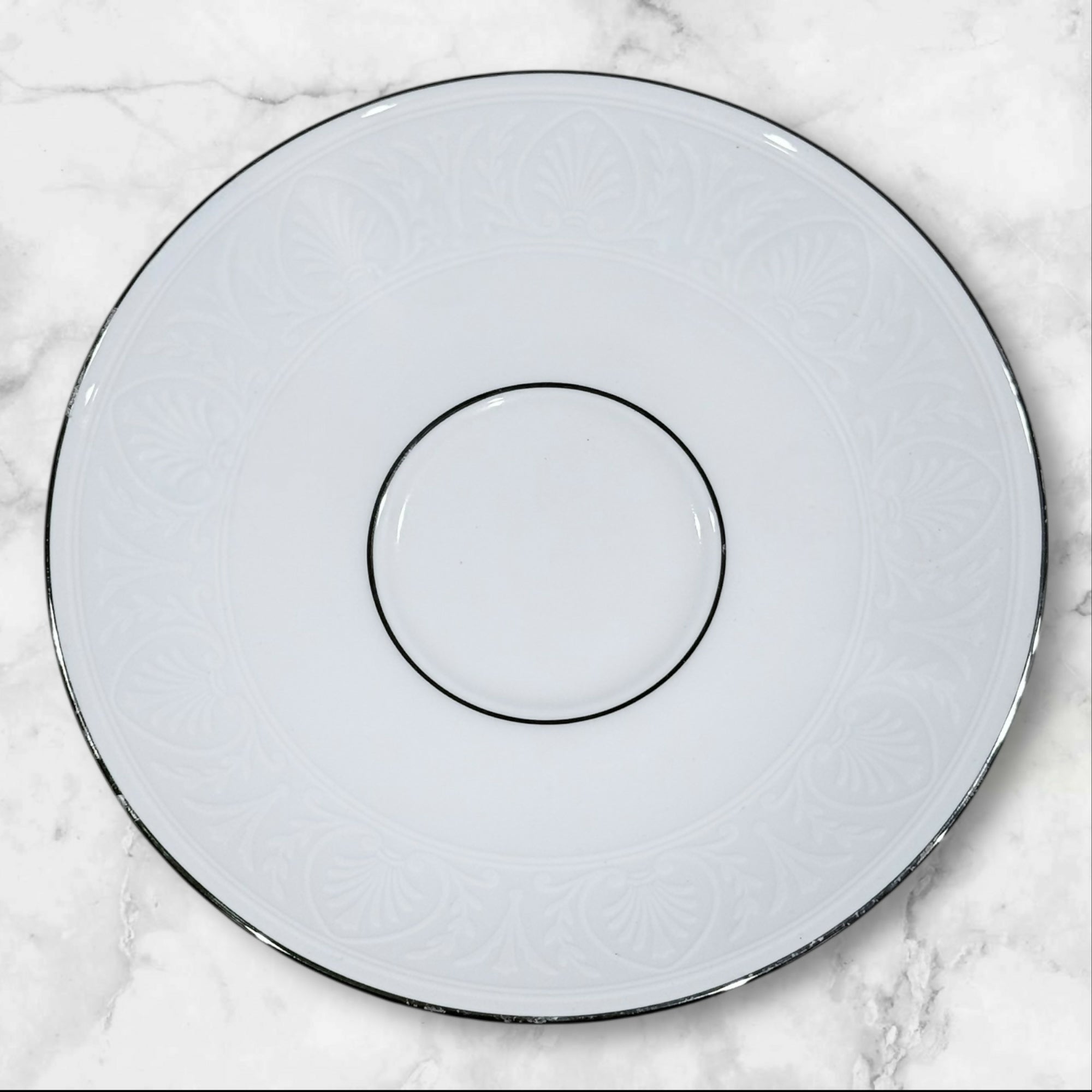 Lenox Hannah Platinum 4-Piece Place Setting | USA Made | Discontinued | Great