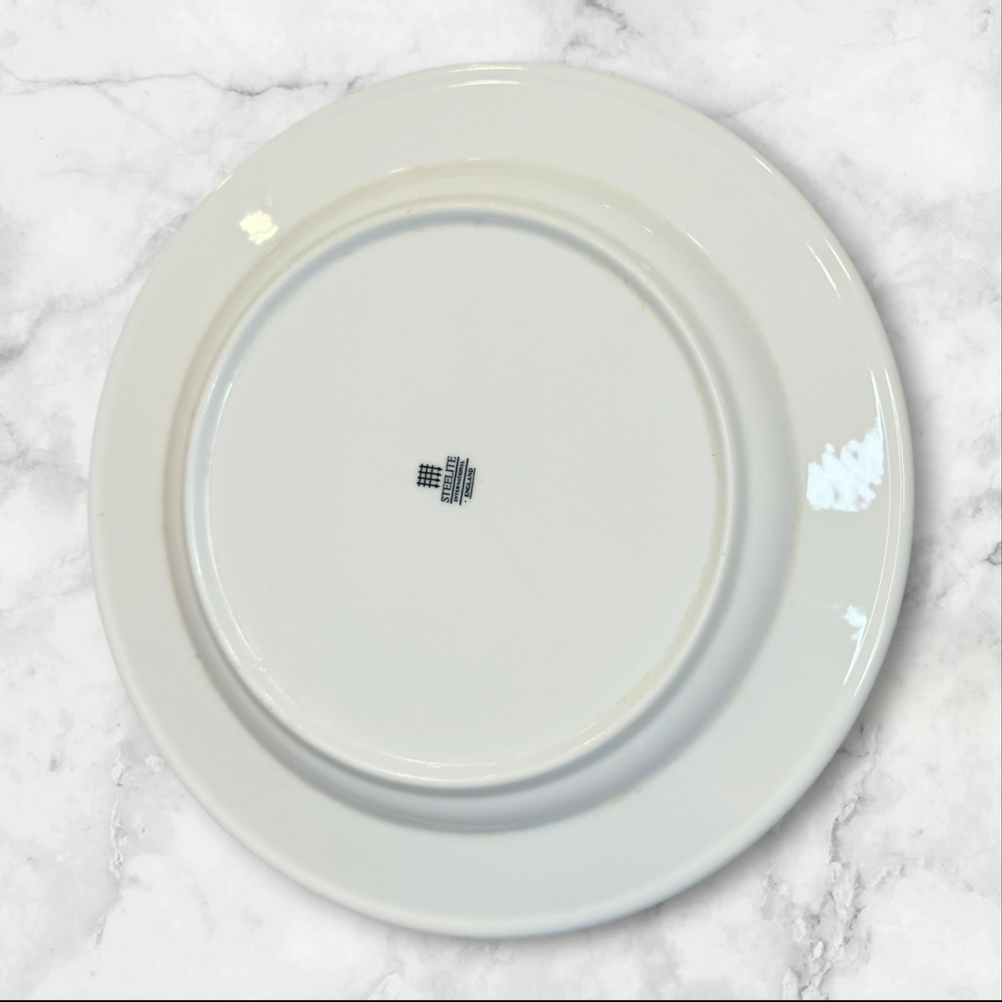 Steelite International England White Dinner Plates | Set of 4 | Good Condition