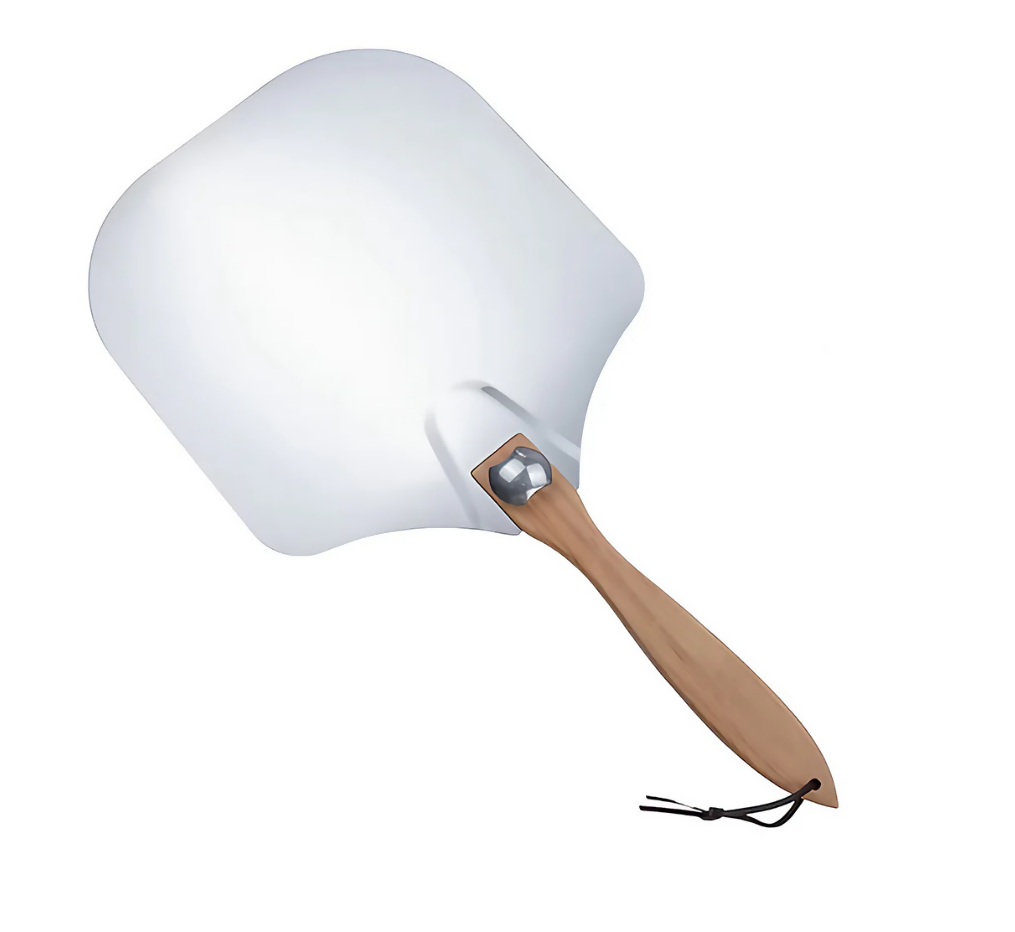 Anygleam 35.5x30.5cm Pizza Shovel With Foldable Wooden Handle Bakeware Kitchen Tools No Oxidation