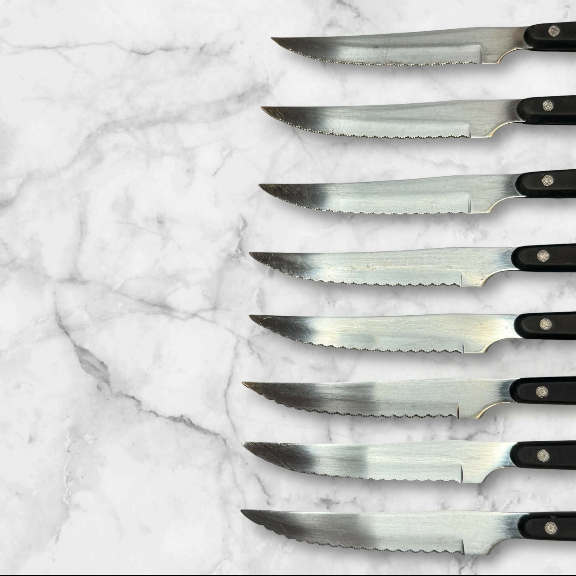 Henckels Steak Knives | Set of 8 | Made in Japan | Good Condition