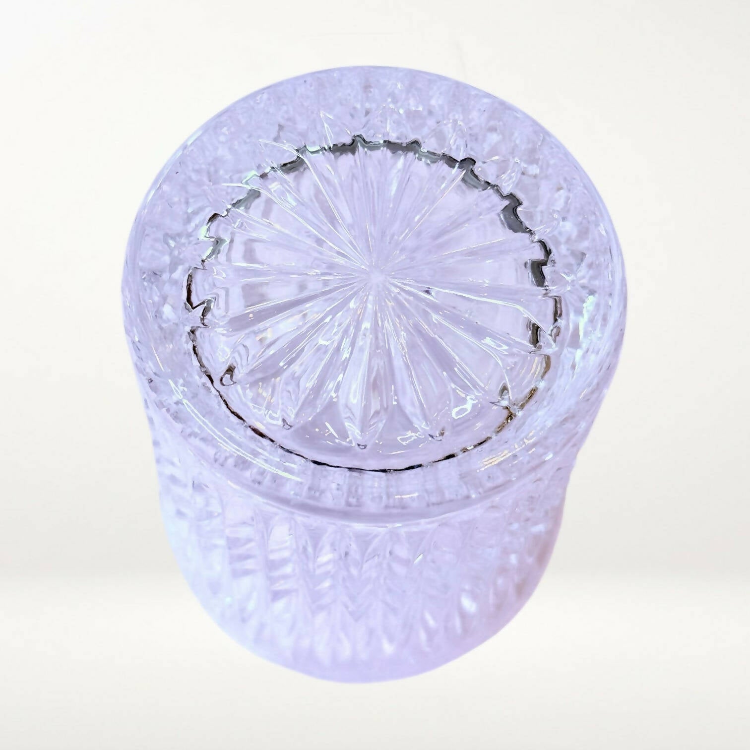 Fostoria Aspen Old Fashioned Glass | Pressed Crystal Look | Excellent Condition