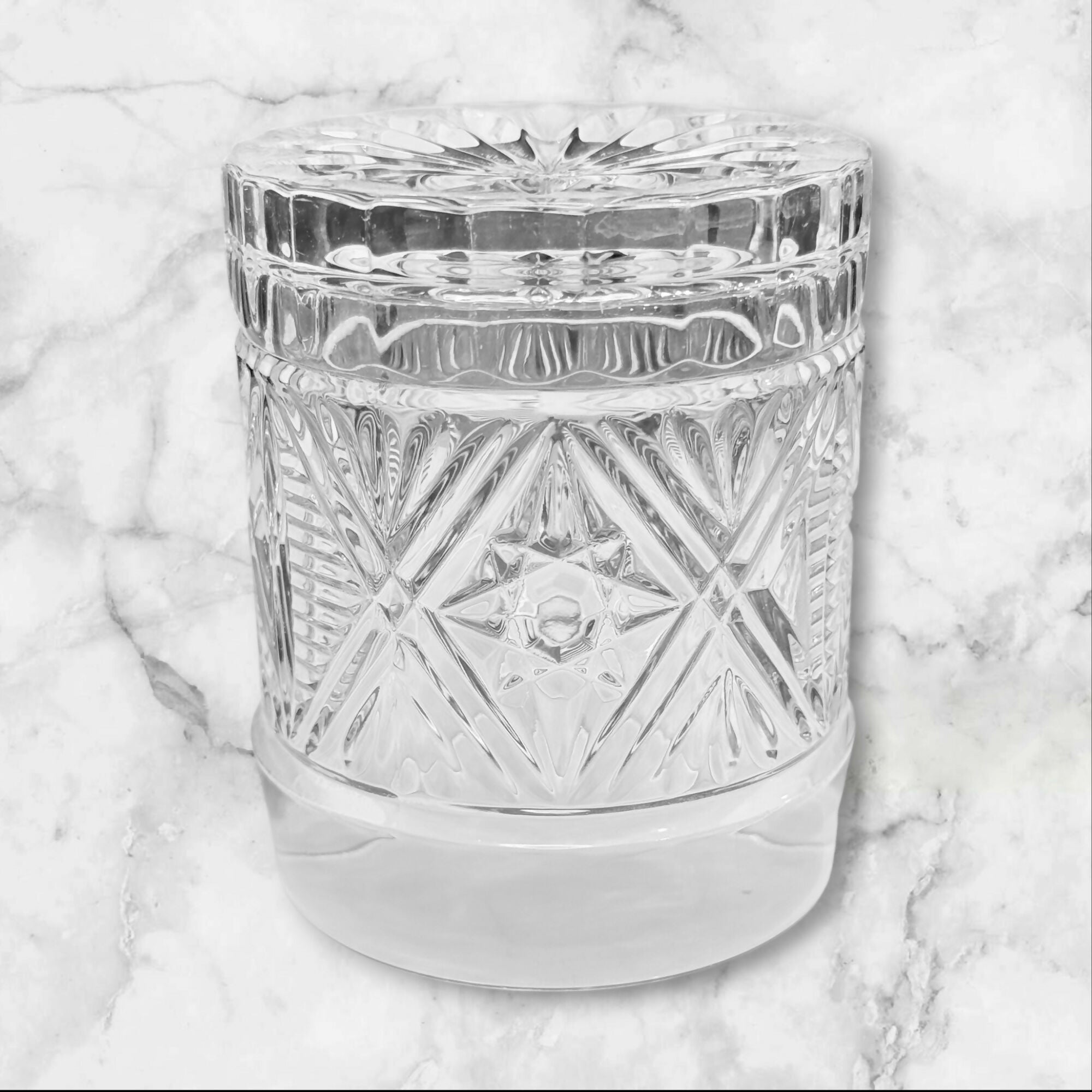Bohemia Crystal Oxford Polter Old Fashioned Glasses | Set of 3 | Excellent Condition