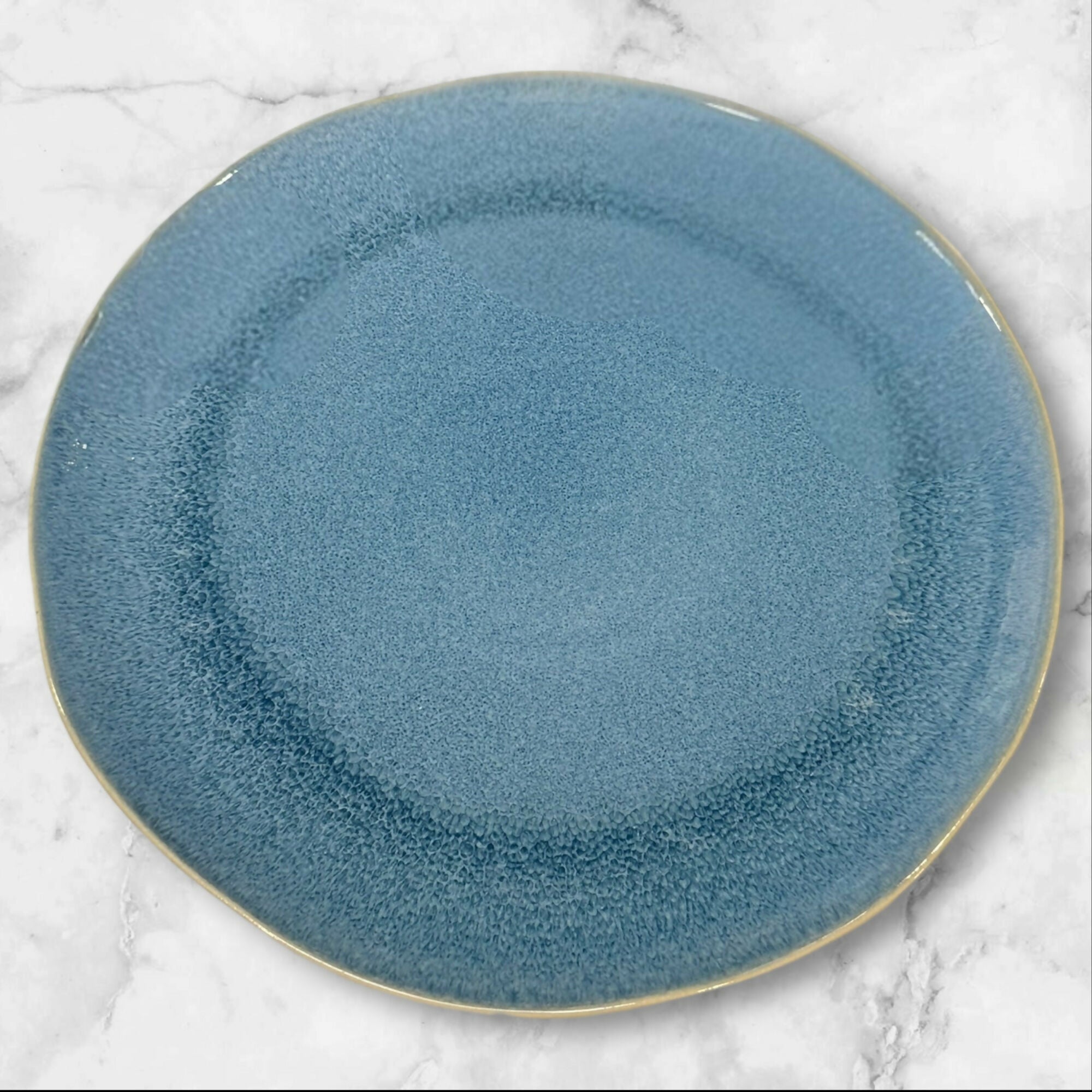 Bee & Willow Weston Blue Dinner Plates | Set of 5 | Excellent Condition