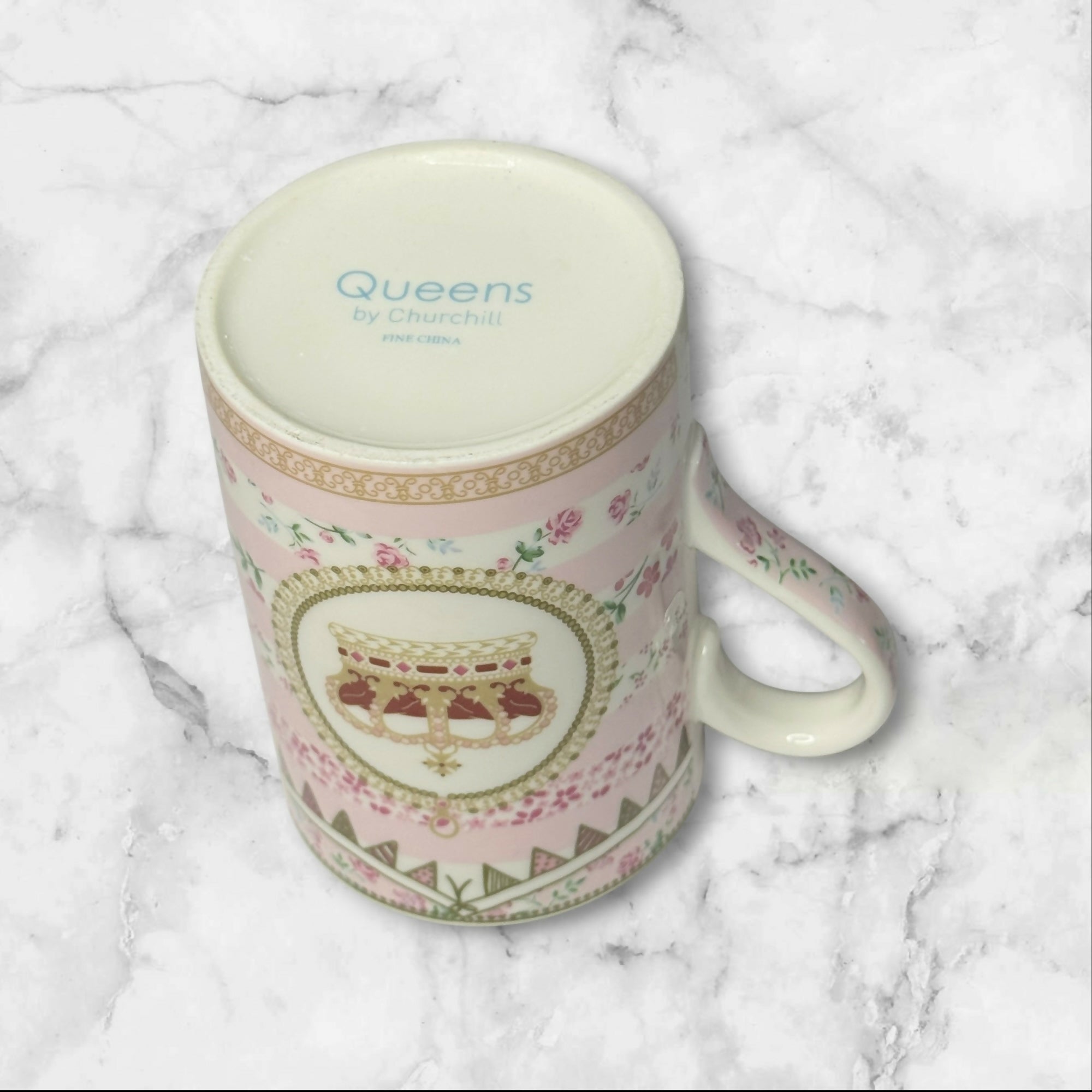 Queens by Churchill Jubilee Crown Mug | Fine China | Excellent Condition