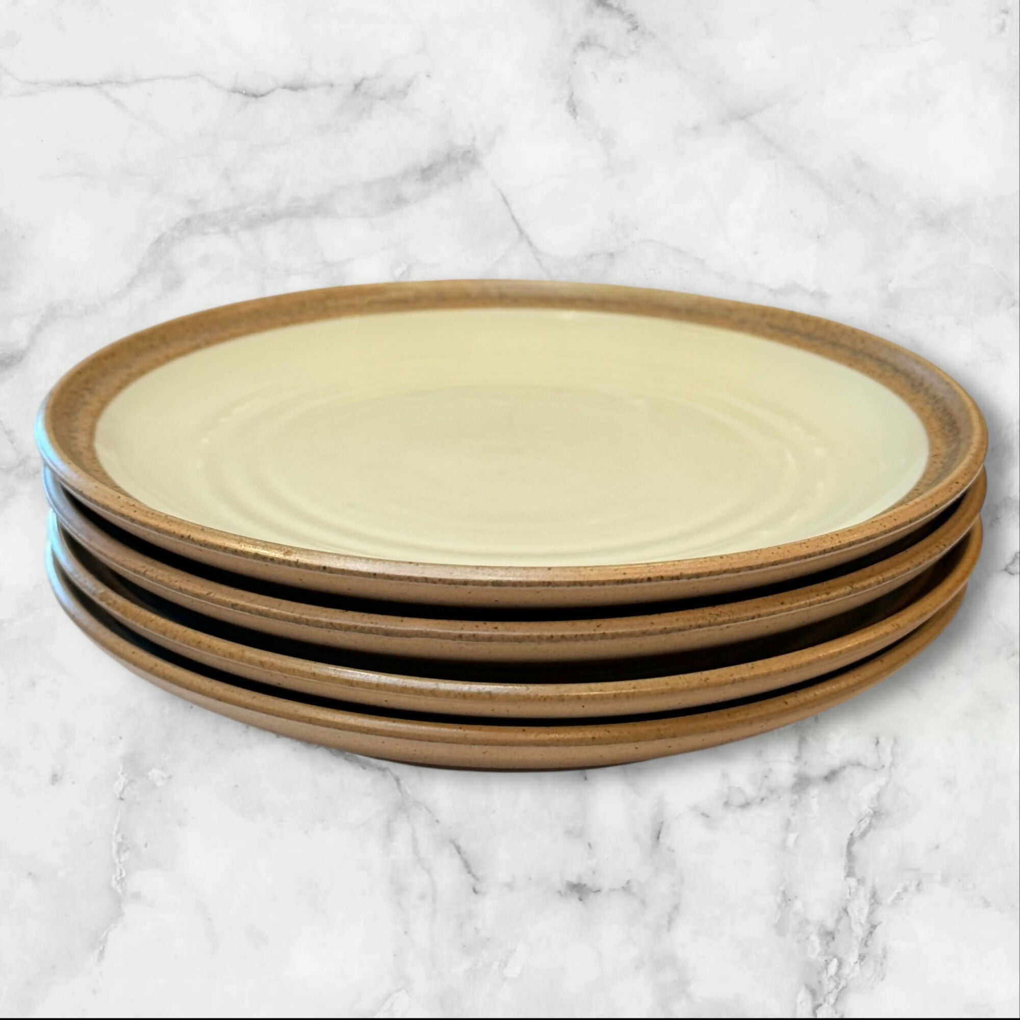 Noritake Madera Ivory Salad Plates | Set of 4 | Excellent Condition