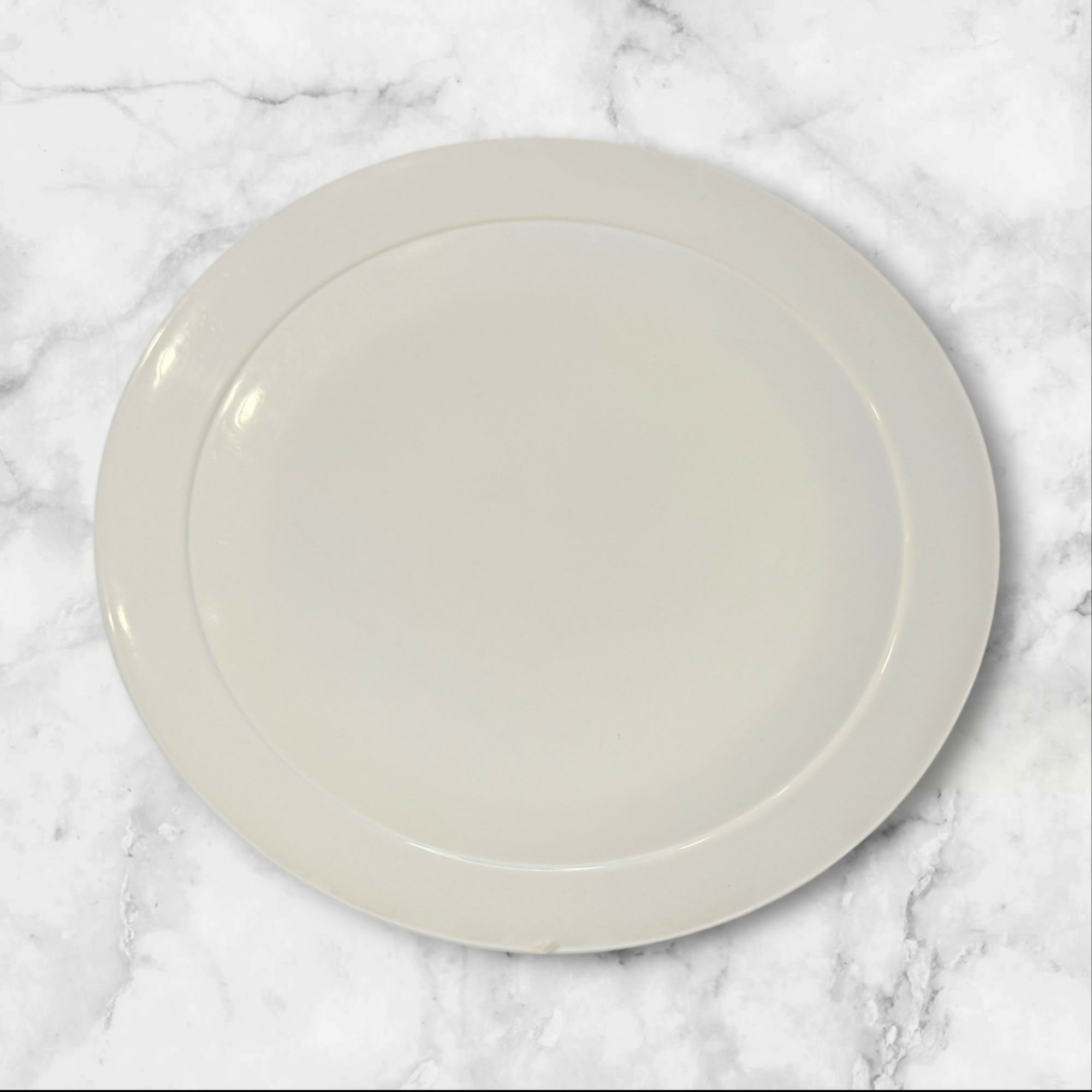 Crate & Barrel Classic White Salad Plates Set of 4 | Good Condition