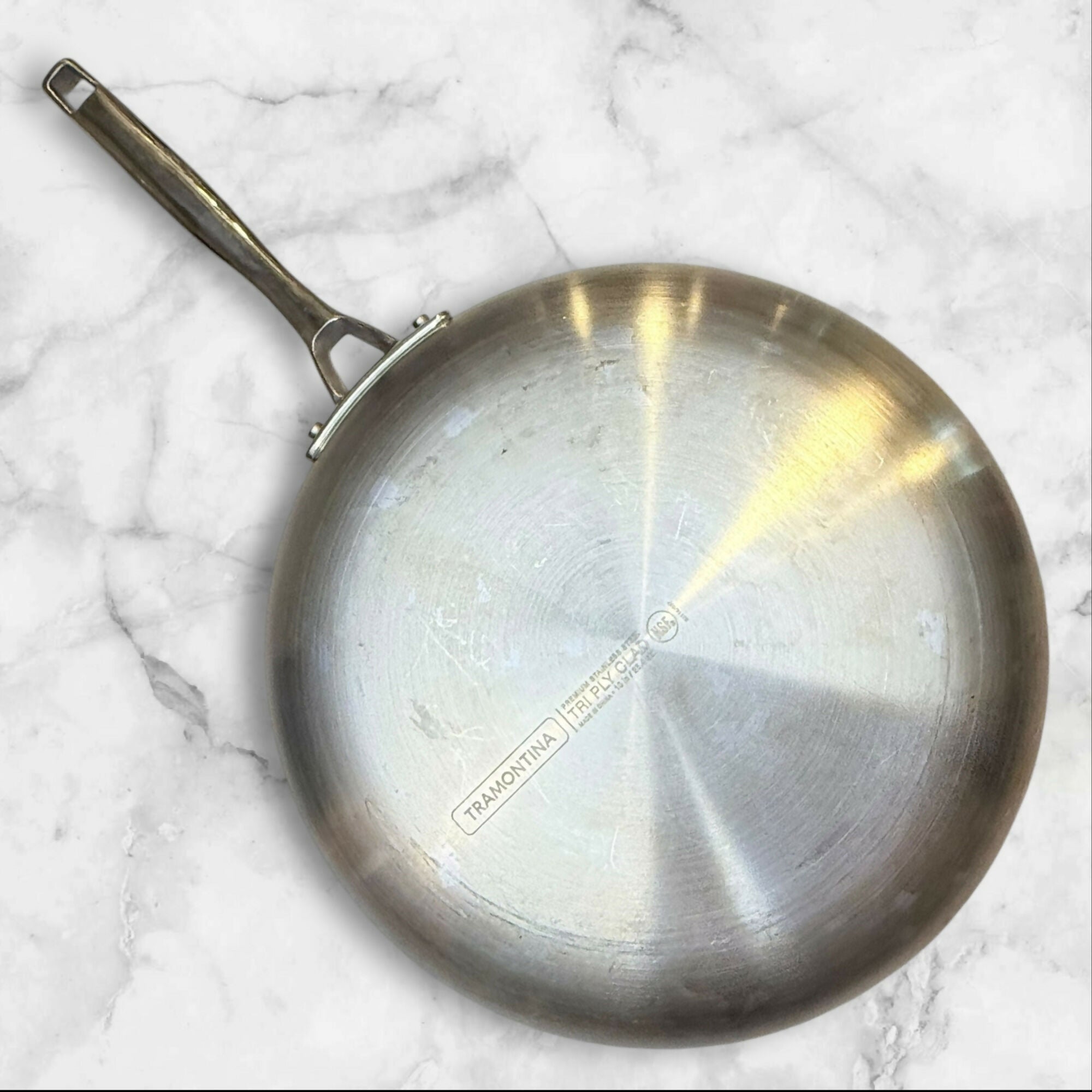 Tramontina Tri-Ply Clad Stainless Fry Pan Skillet | Great Condition Gently Used
