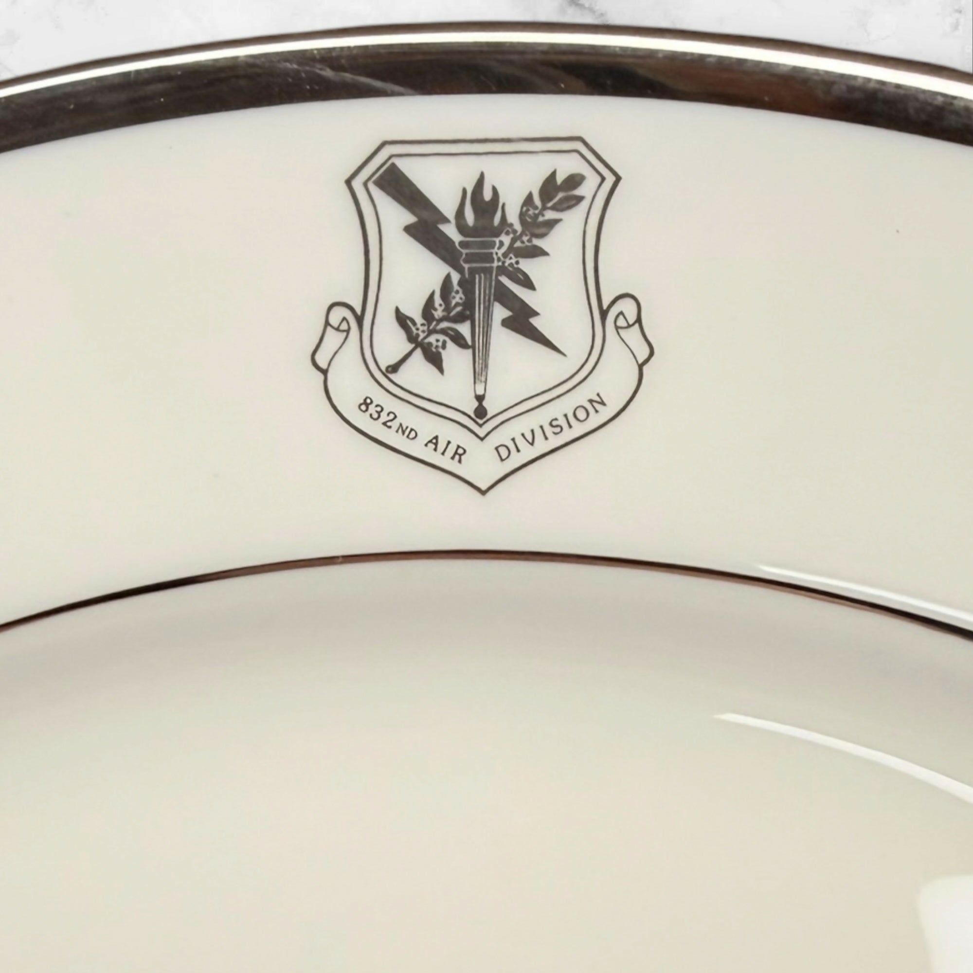 Pickard 832nd Air Division Military Dinner Plates | Set of 4 | Excellent