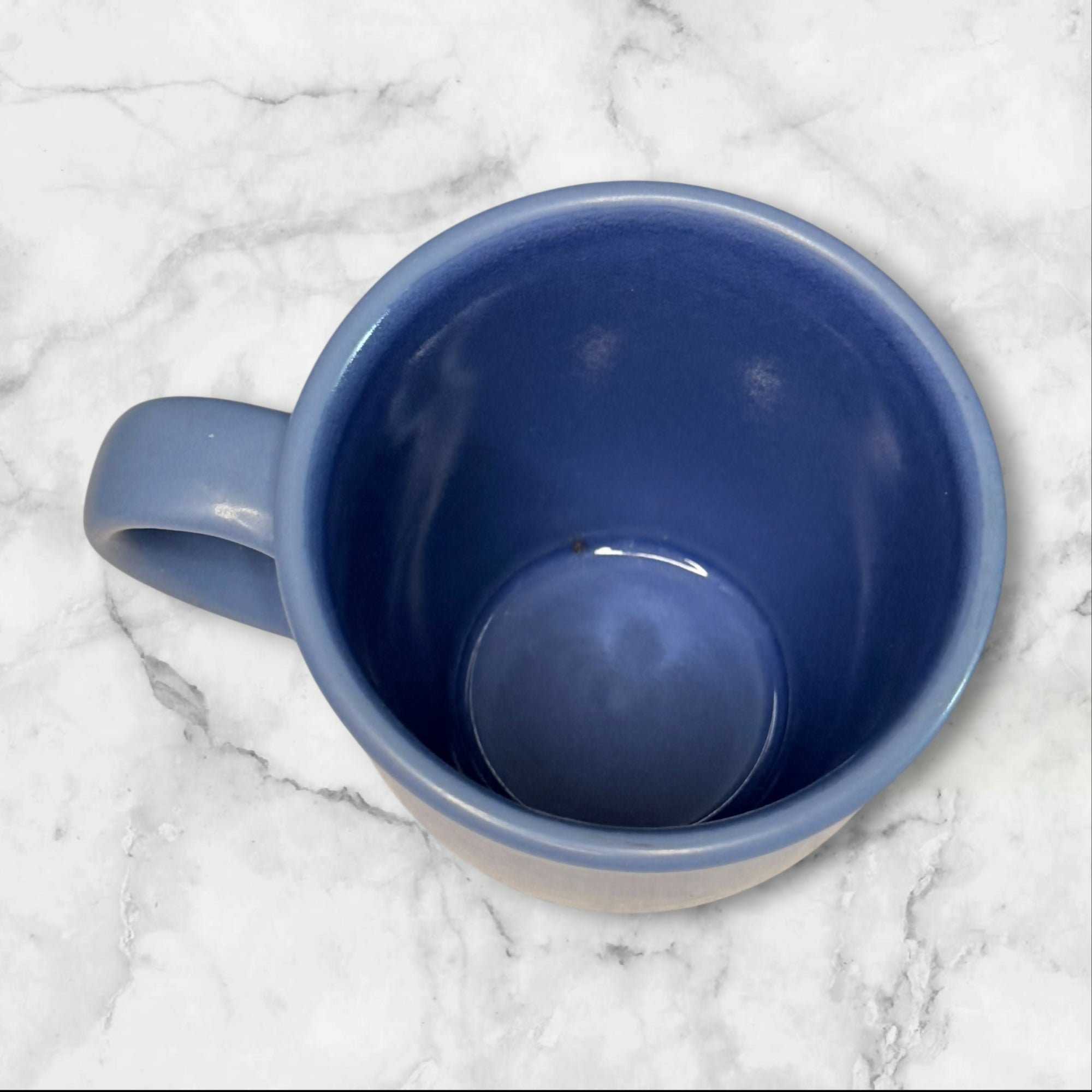 Dansk Centry Dinnerware Blue Mugs | Set of 2 | Portugal | Rare Vintage