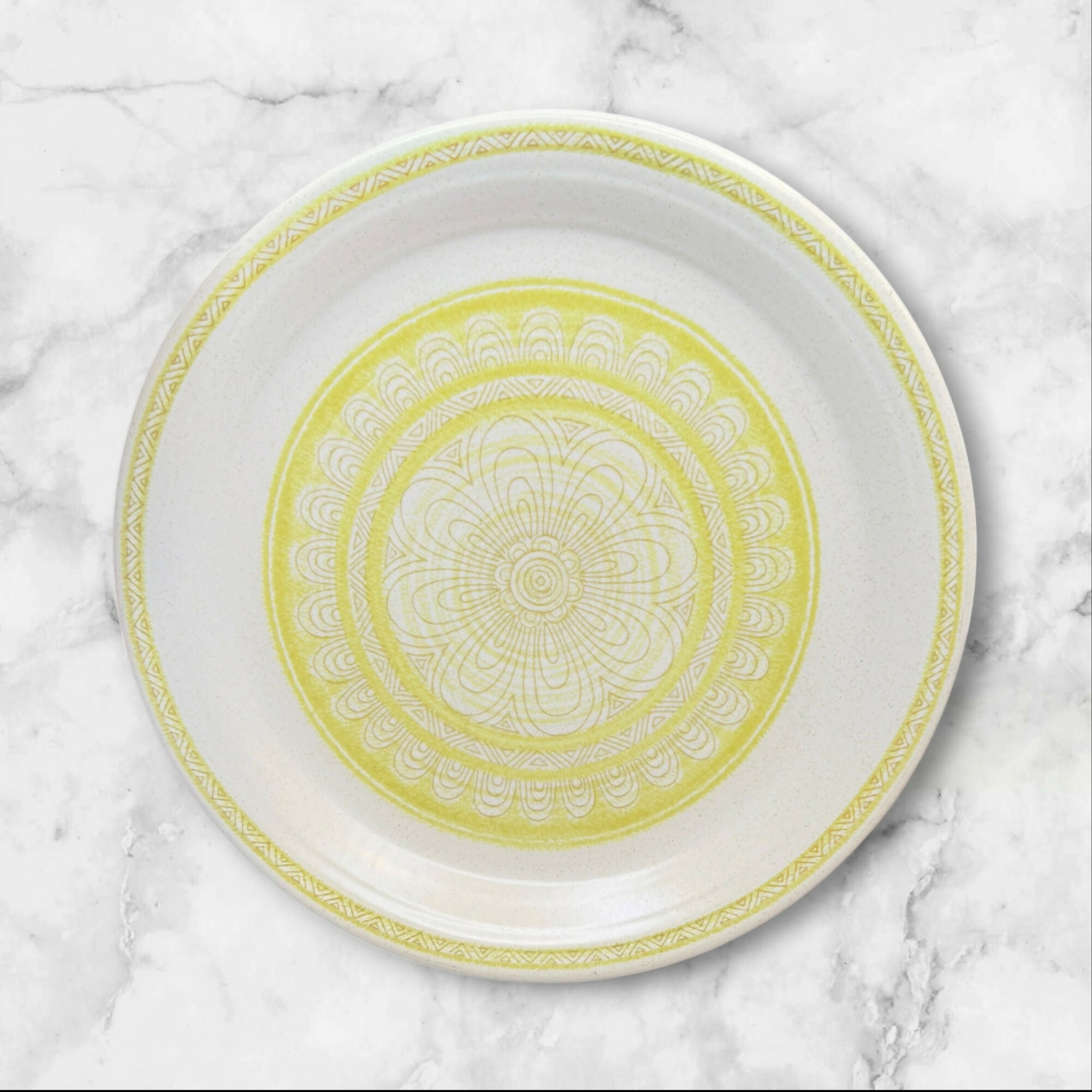 Franciscan Hacienda Green Dinner & Salad Plates Set of 8 | Excellent Condition