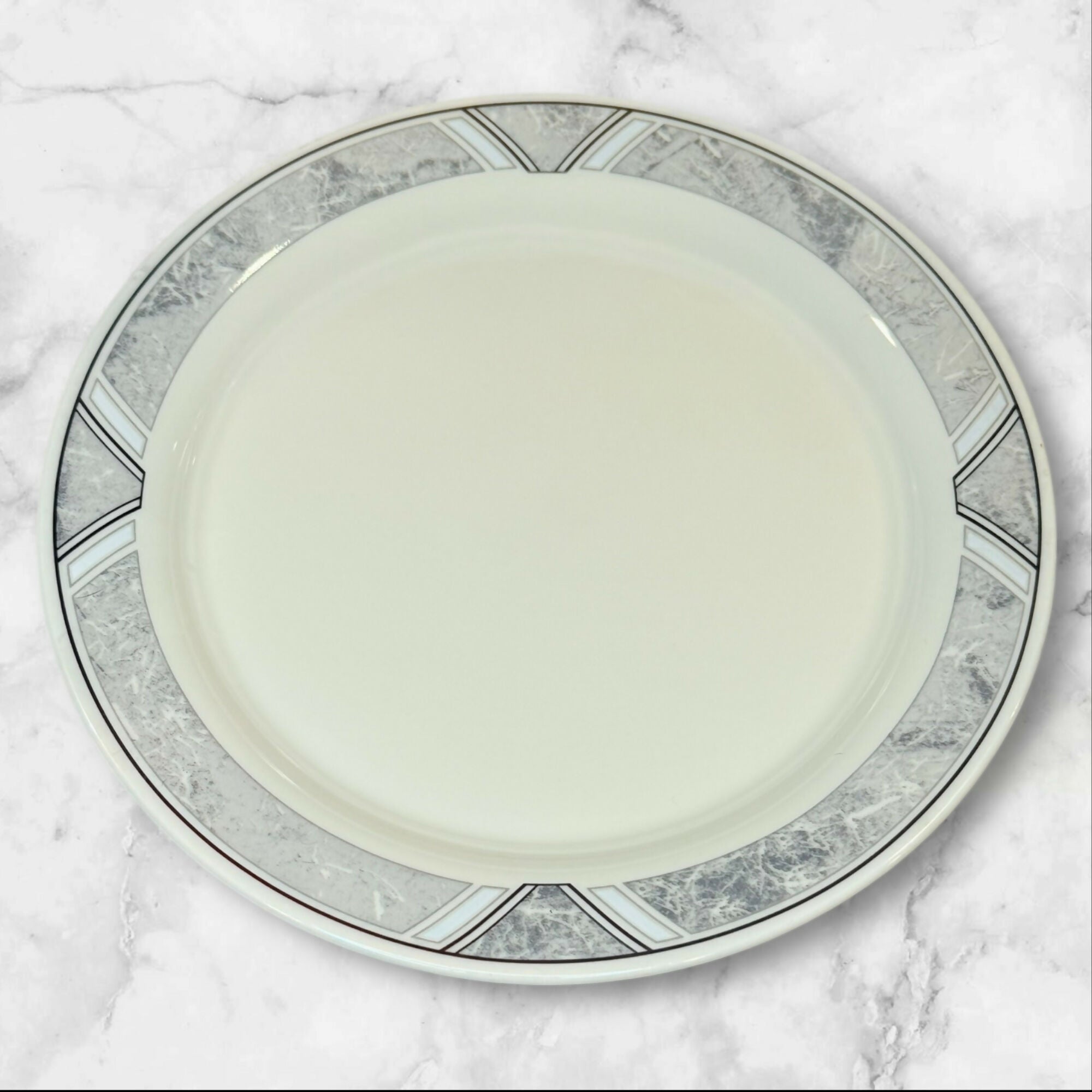 Lenox Natural Accent Granite Dinner Plates | Set of 4 | Excellent Condition
