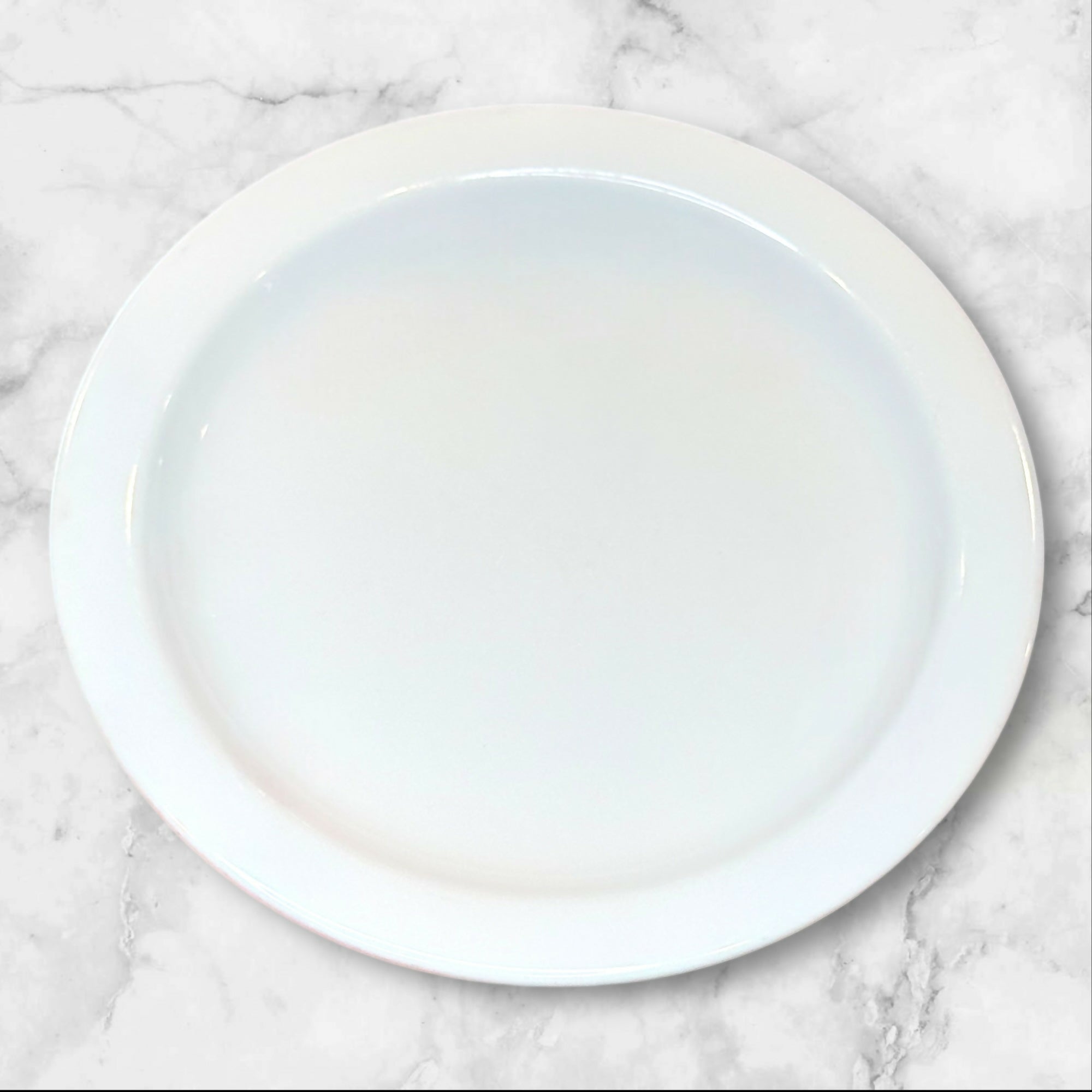 Tuxton White Porcelain Salad Plates | Set of 6 | Great Condition