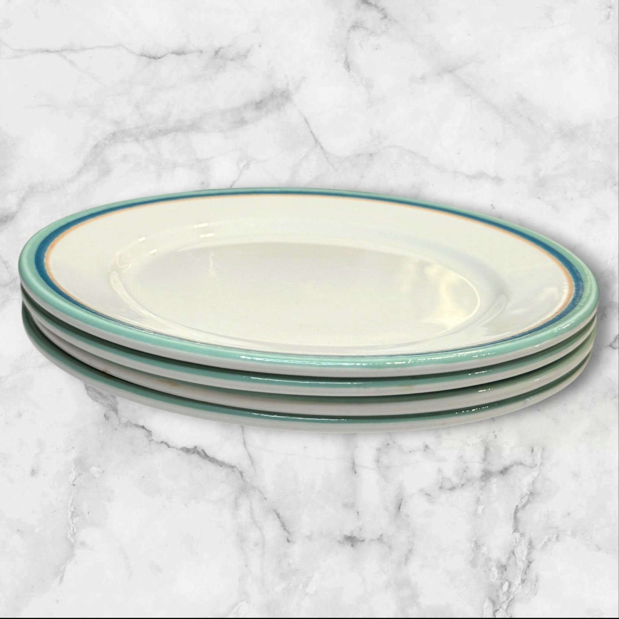 Dudson Artisan Salad Plates Set of 4 | English Stoneware | Excellent