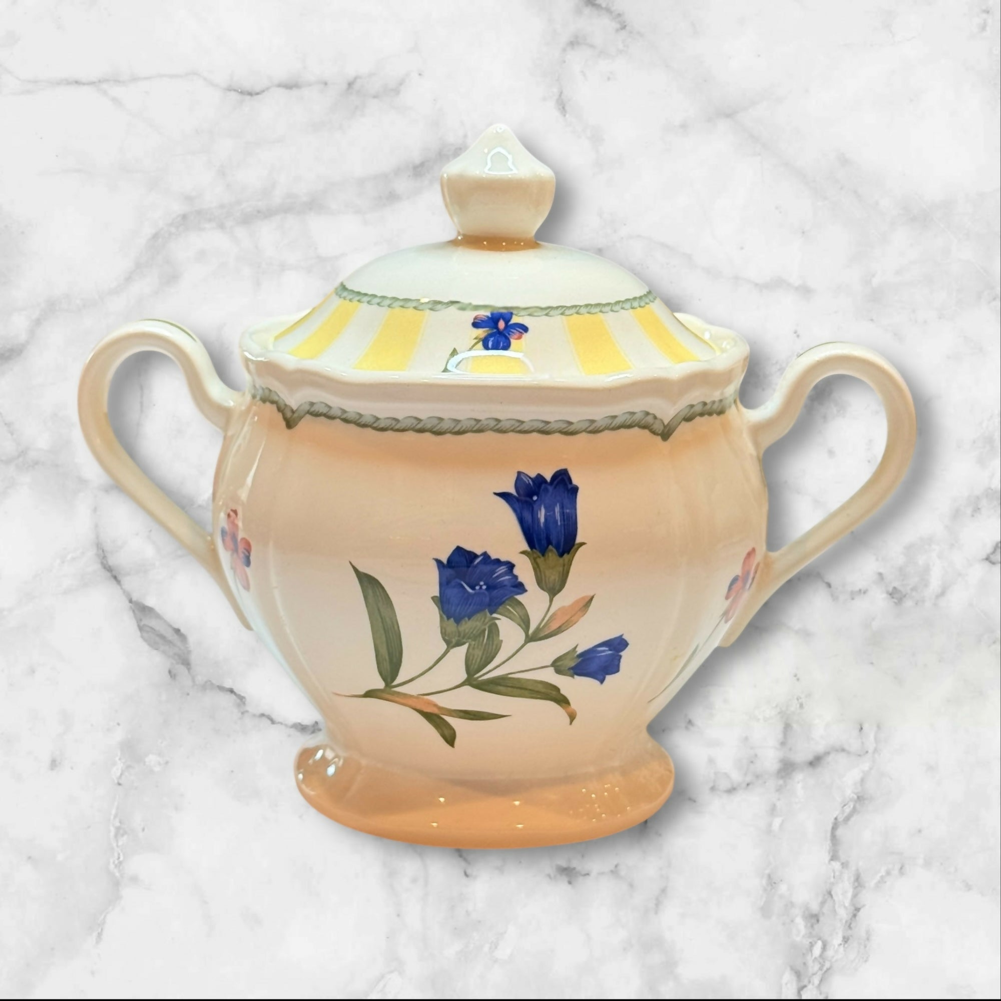 Noritake Summer Estate Sugar Bowl & Lid | Homecraft | Excellent