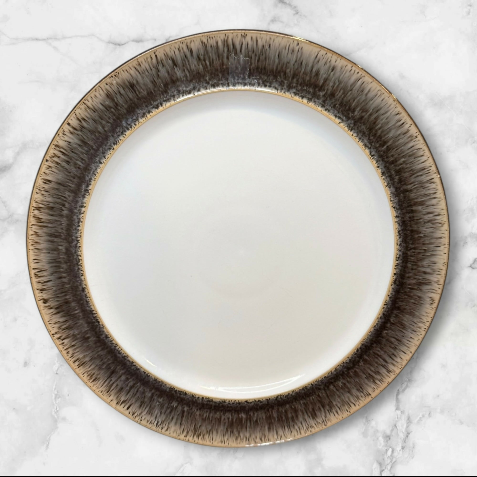 Denby Langley Praline Dinner Plates | Set of 4 | Excellent Condition