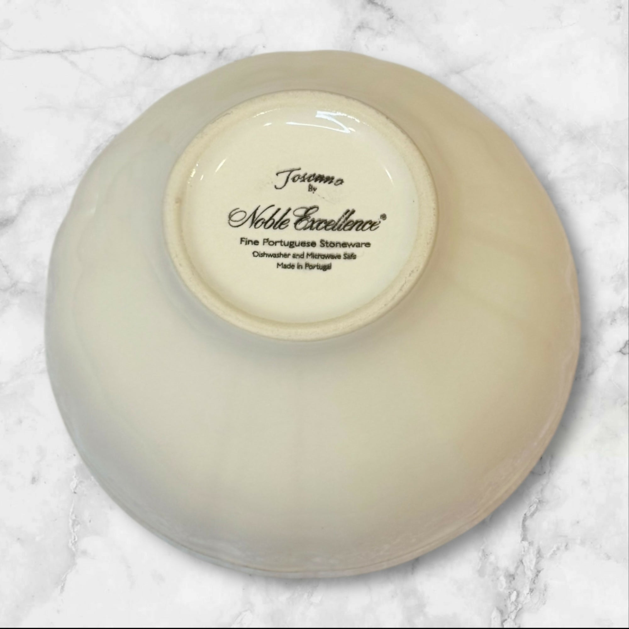Noble Excellence Toscano Cream Soup Cereal Bowls | Set of 4 | Excellent