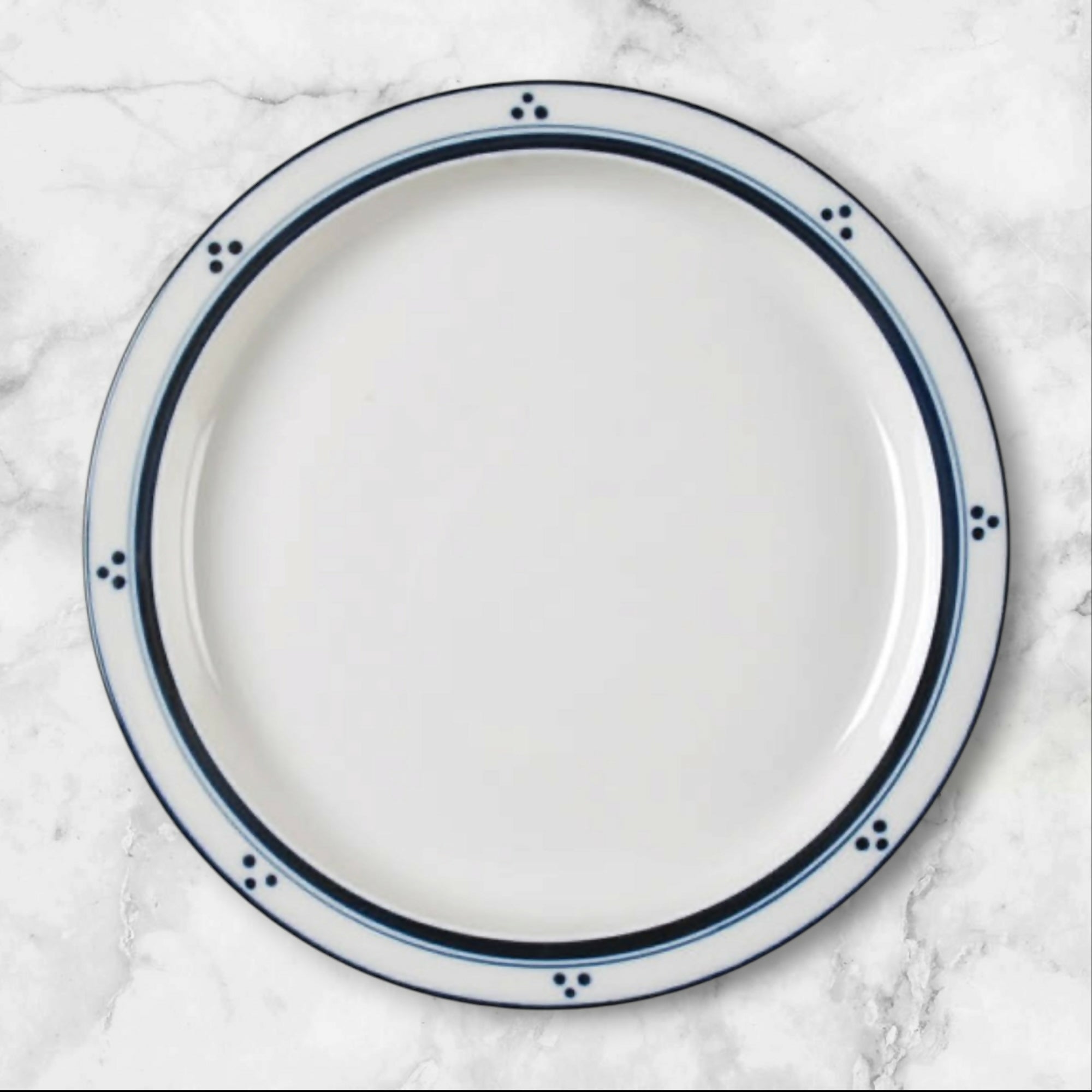 Dansk Fredriksborg Blue Salad Plates Set of 4 | Japan | Excellent Condition