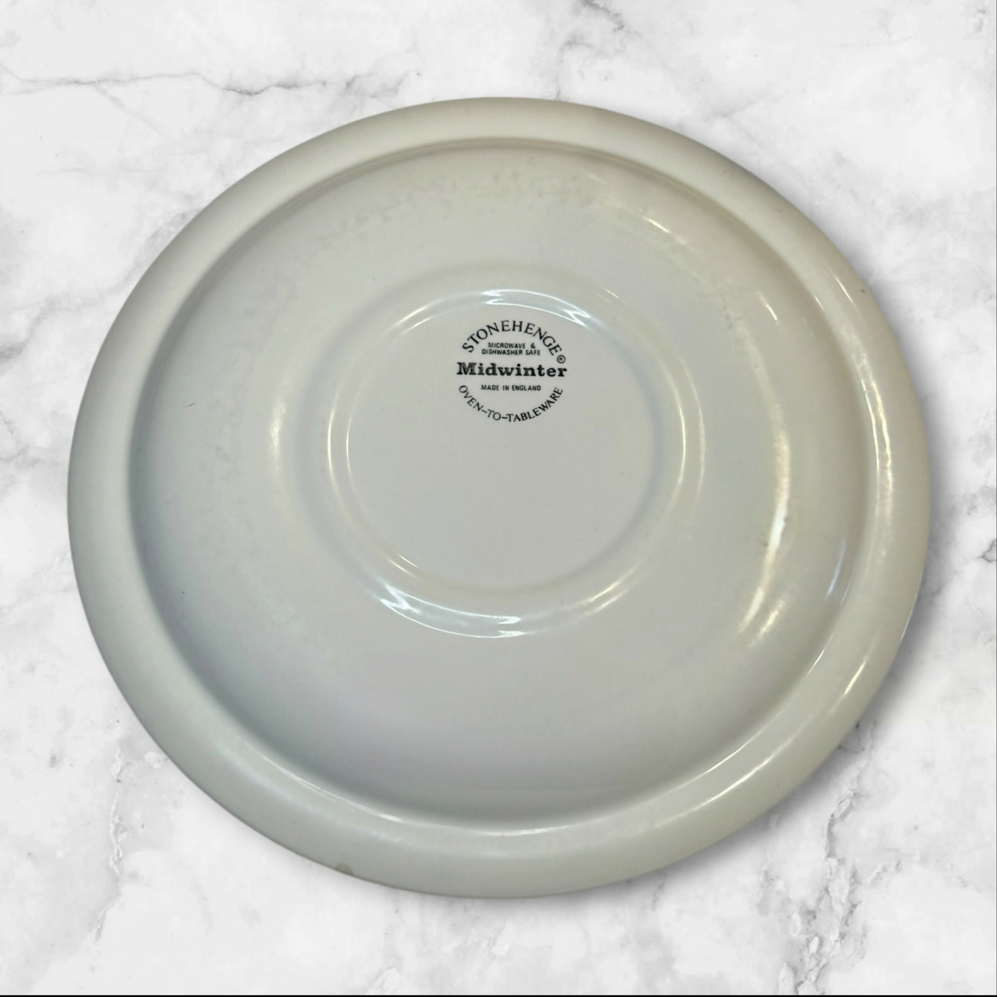 Stonehenge Midwinter White Dinner Plates | Set of 4 | Great Condition