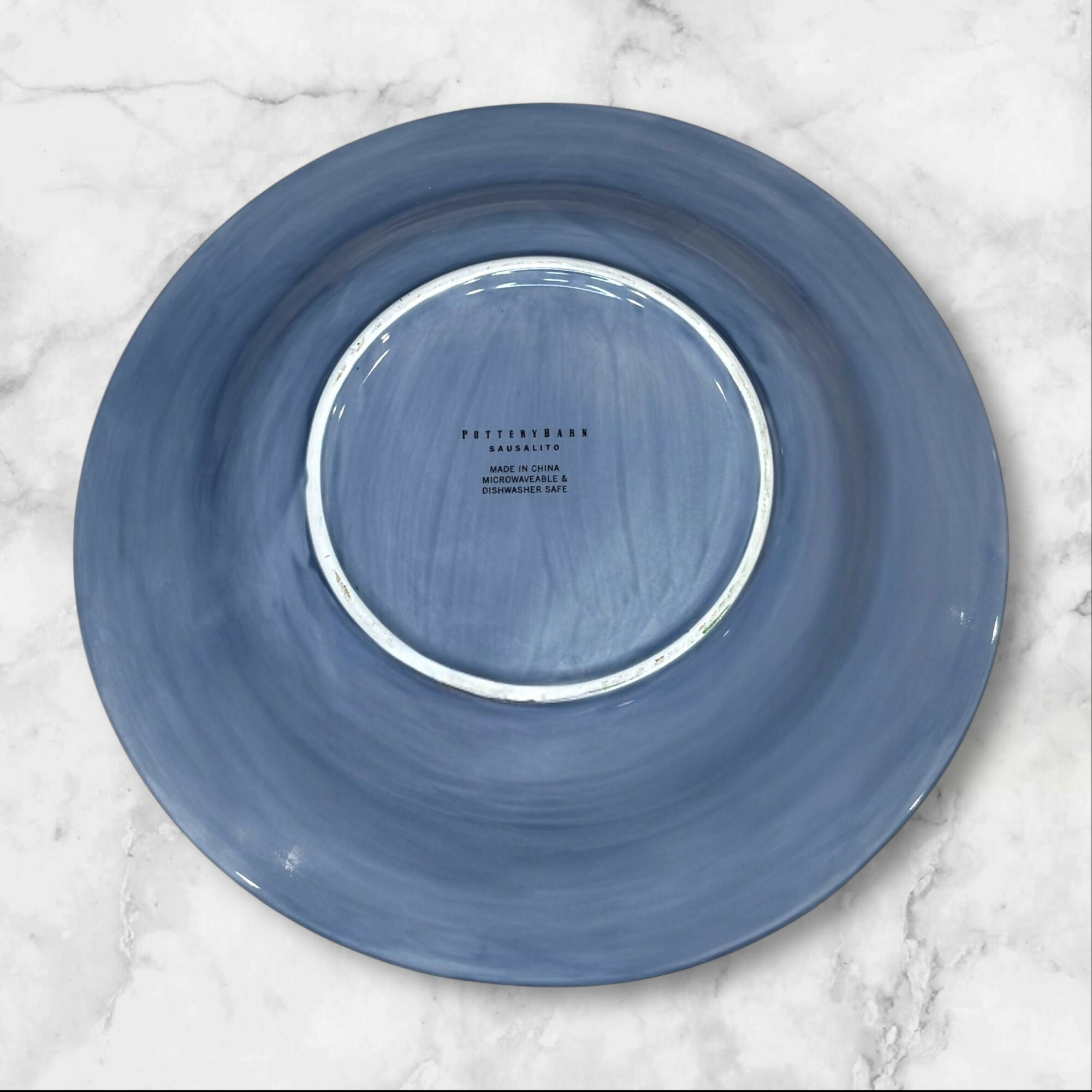 Pottery Barn Sausalito Slate Plates | Set of 8 | Dinner & Salad | Great Condition