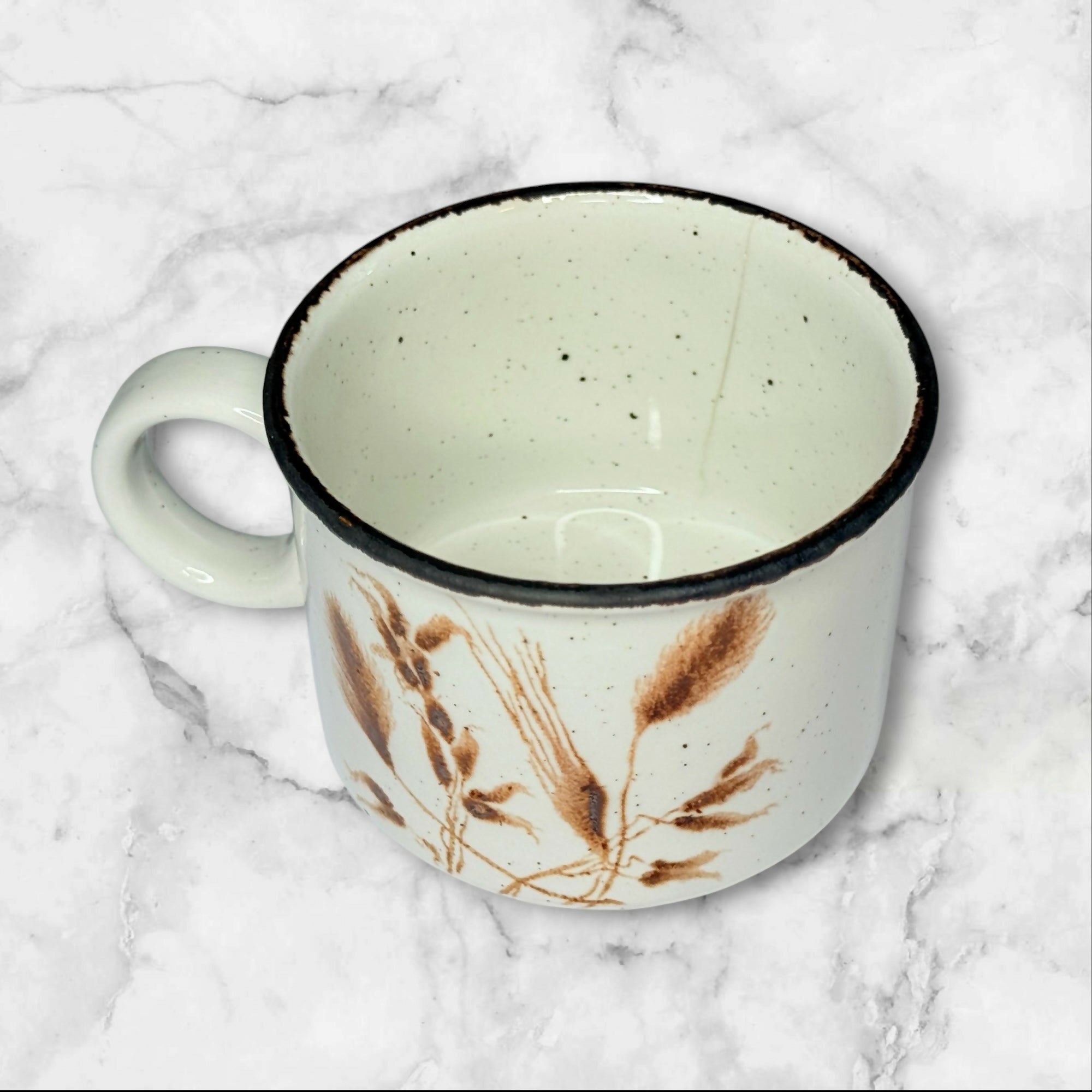 W.R. Midwinter Stonehenge Wild Oats Flat Cups | Set of 2 | Gently Used