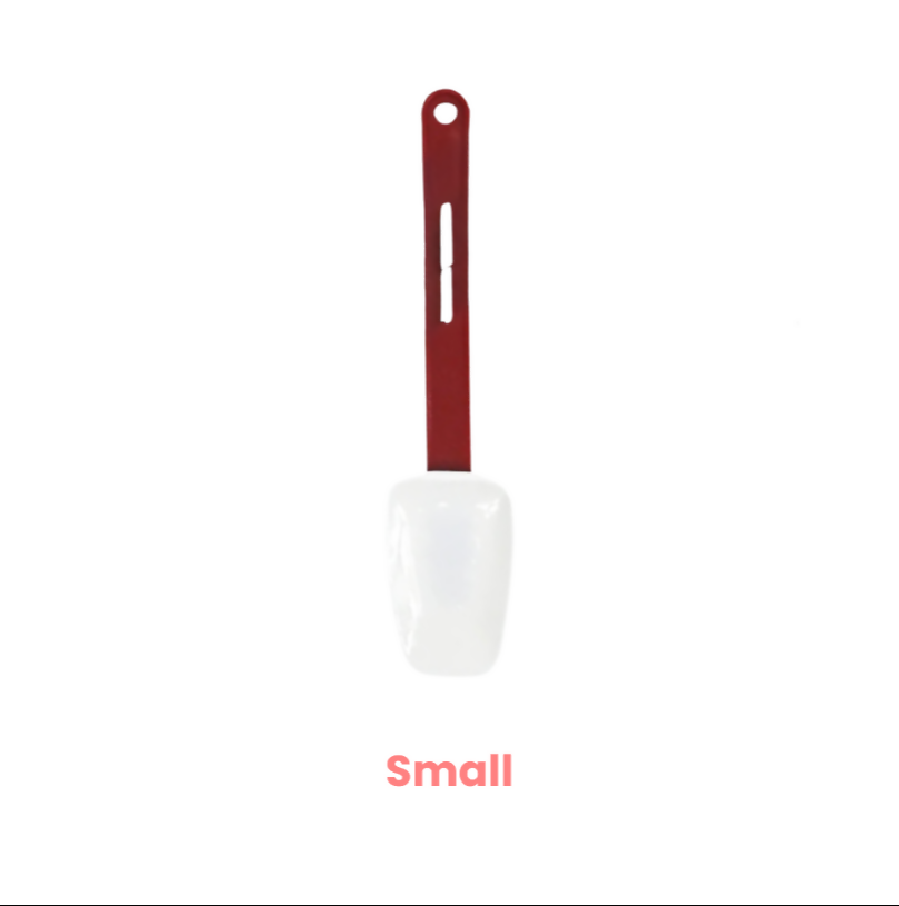 Anygleam Silicone Spatula Red White Cake Baking Heat Resistant Impression Pastry Tools