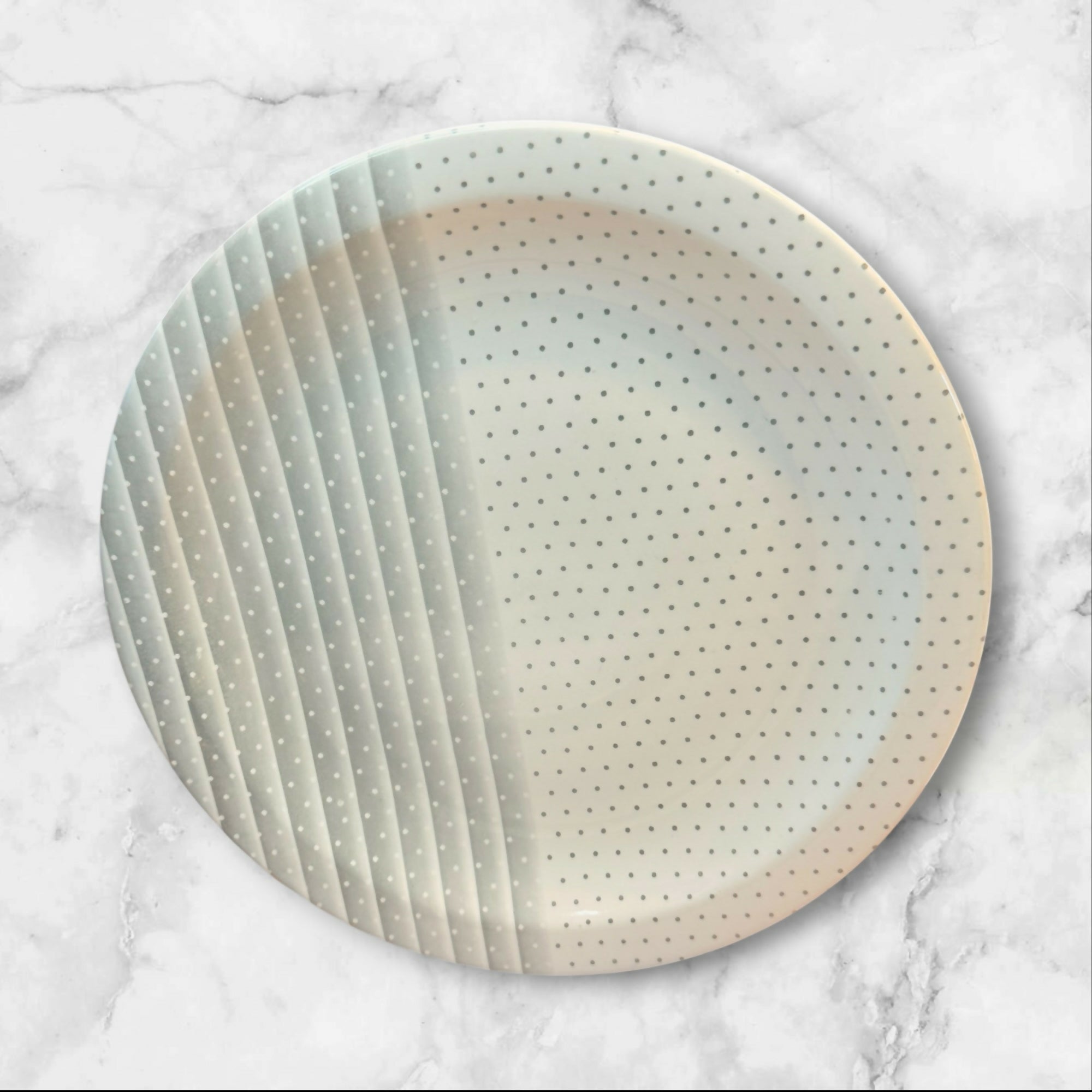 Churchill Pink & Grey Shades Dinner Plates Set of 4 | England | Excellent