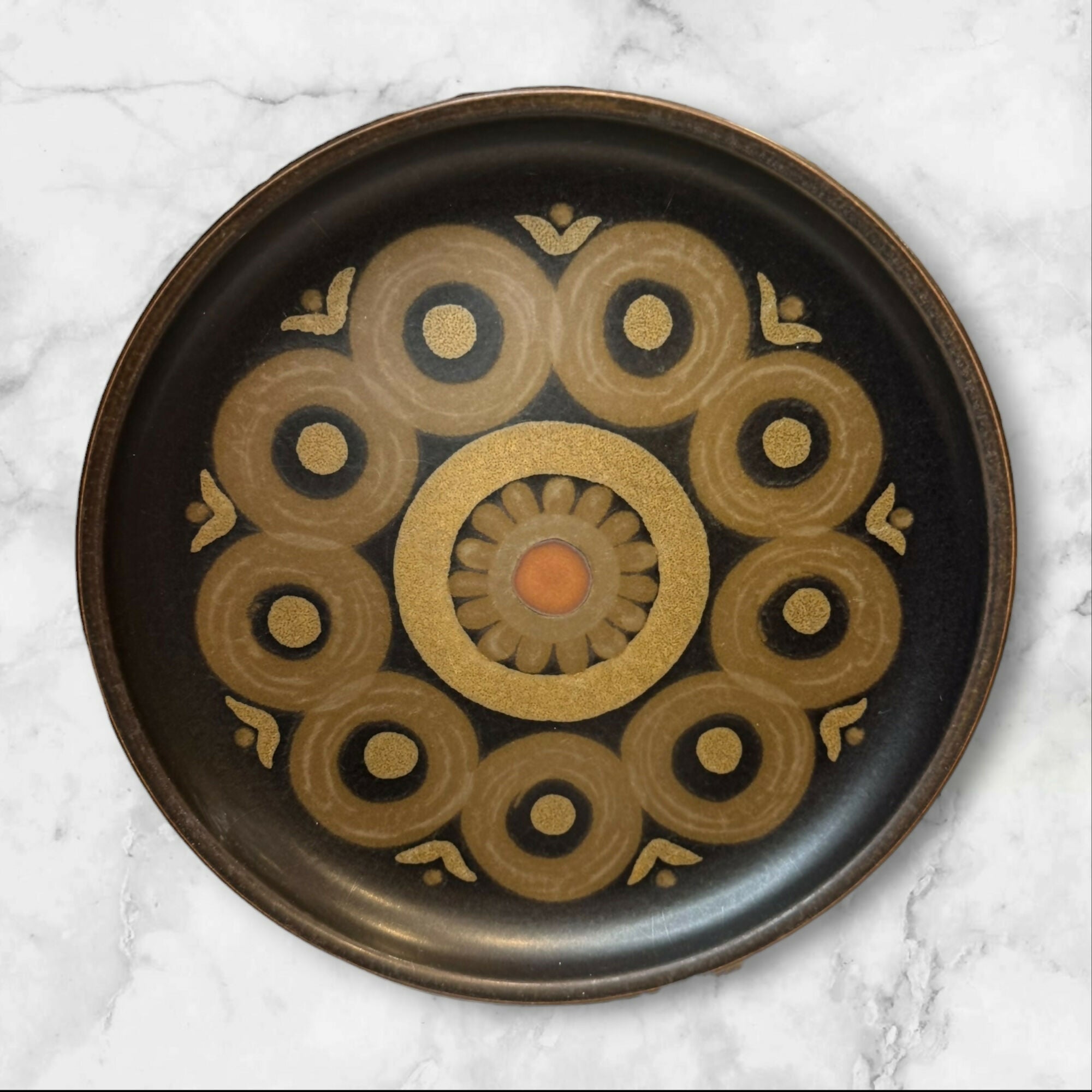 Denby Langley Samarkand Brown Dinner Plates | Set of 6 | Great Condition