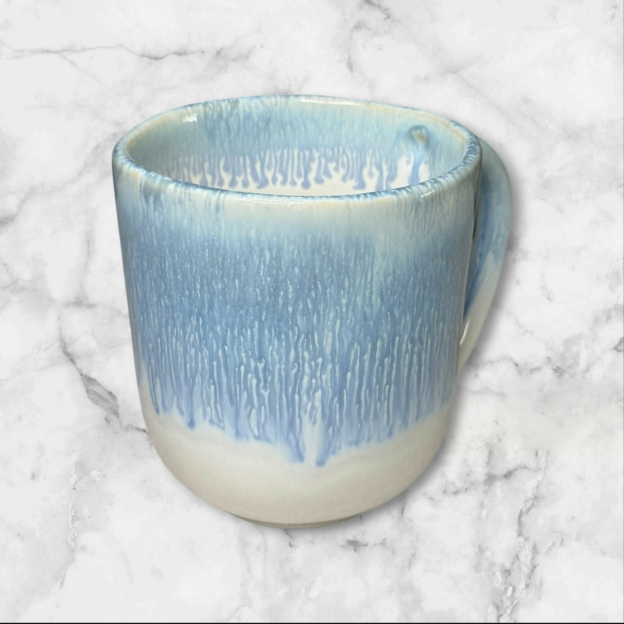 Crate & Barrel Caspian Blue Stoneware Mug | Single Replacement | Excellent Condition