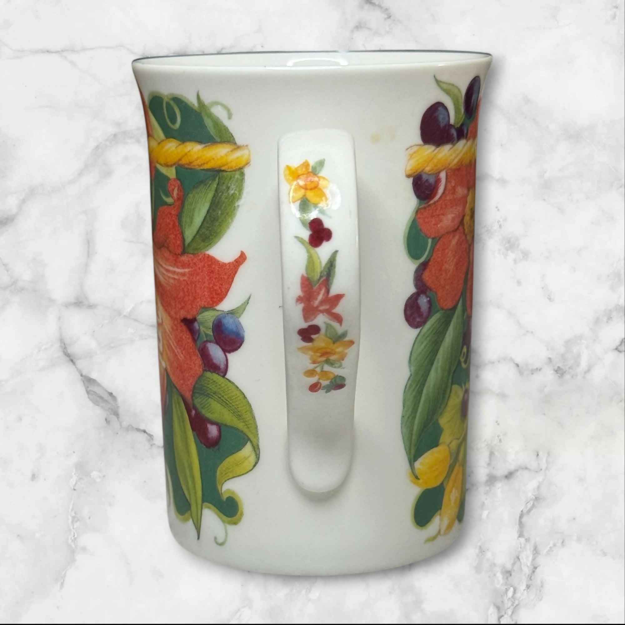 Kingsbury Secret Garden Fine Bone China Mugs Set of 2 | England | Gently Used