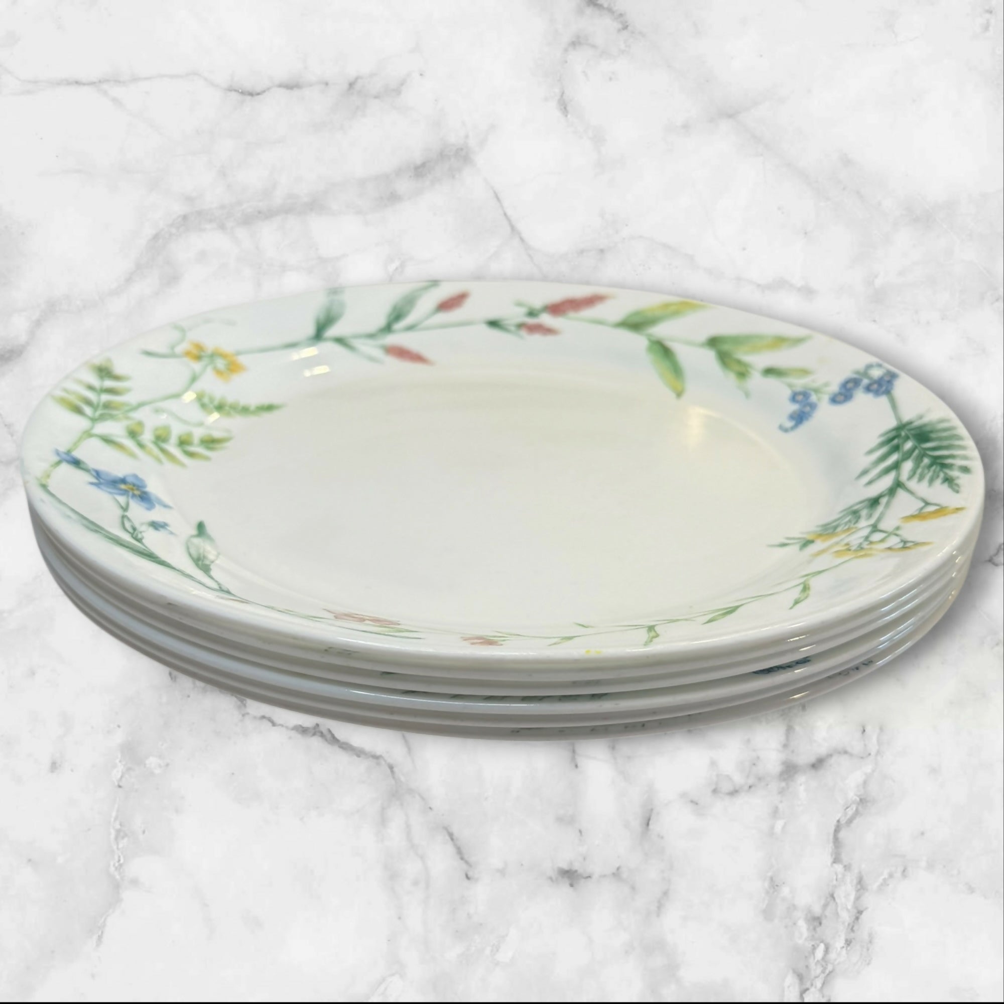 Corning Corelle My Garden Dinner Plates Set of 6 | Great Condition