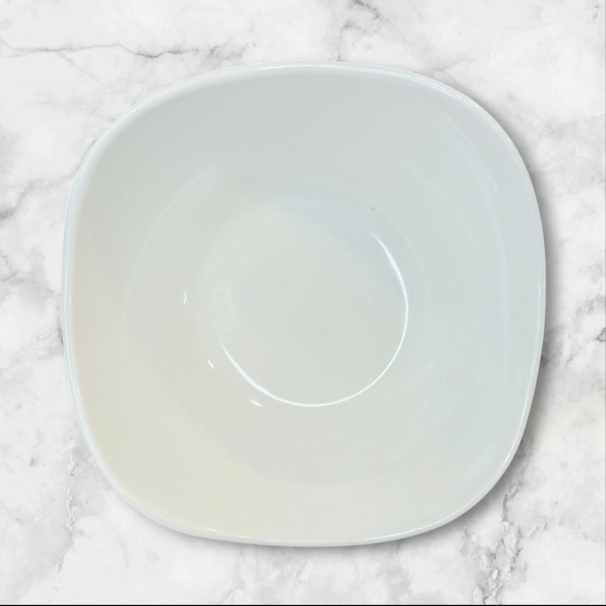 Mikasa Swirl Square Graphite & White Bowls | Set of 6 | Great Condition
